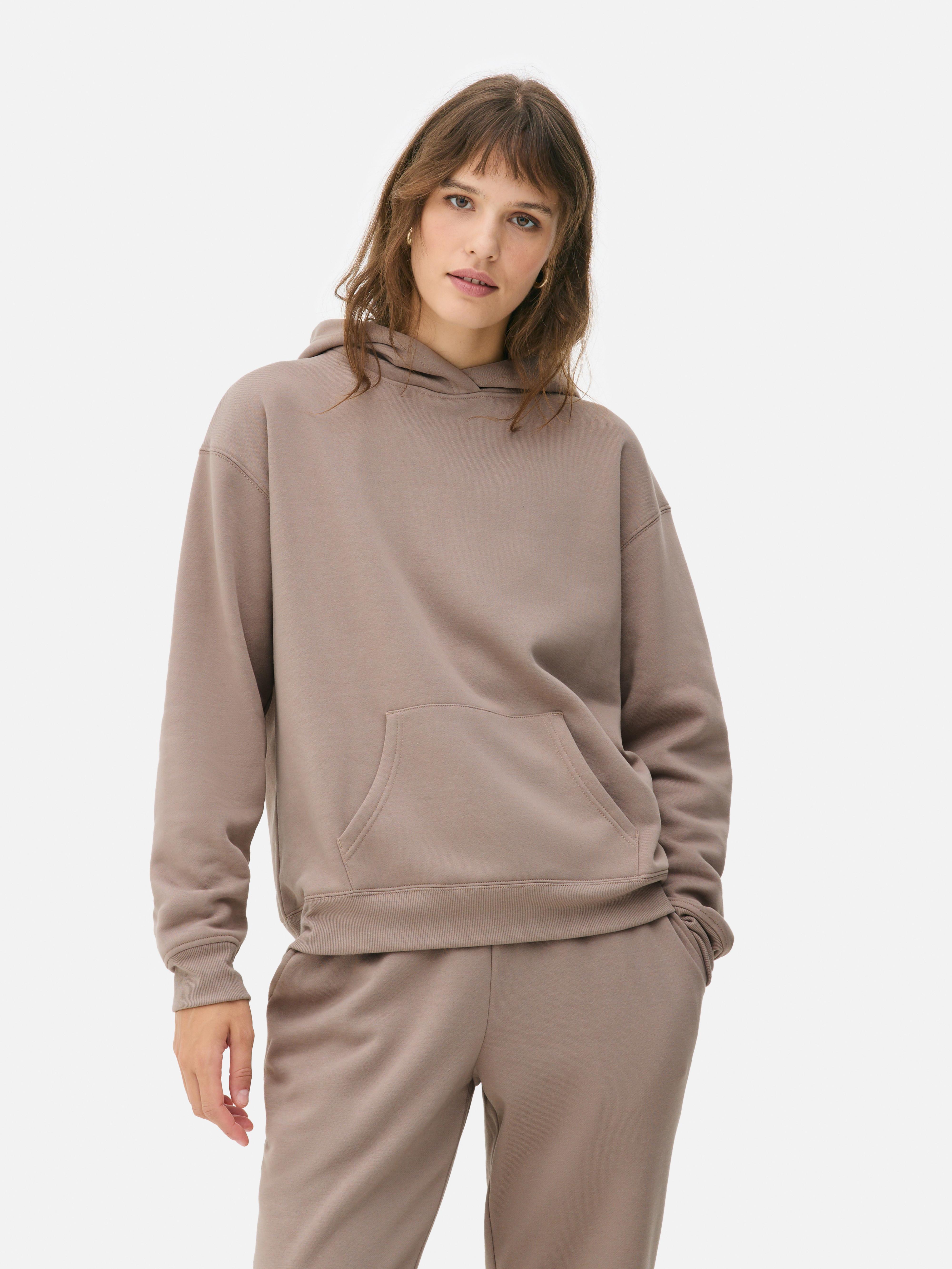 Camisola capuz básica