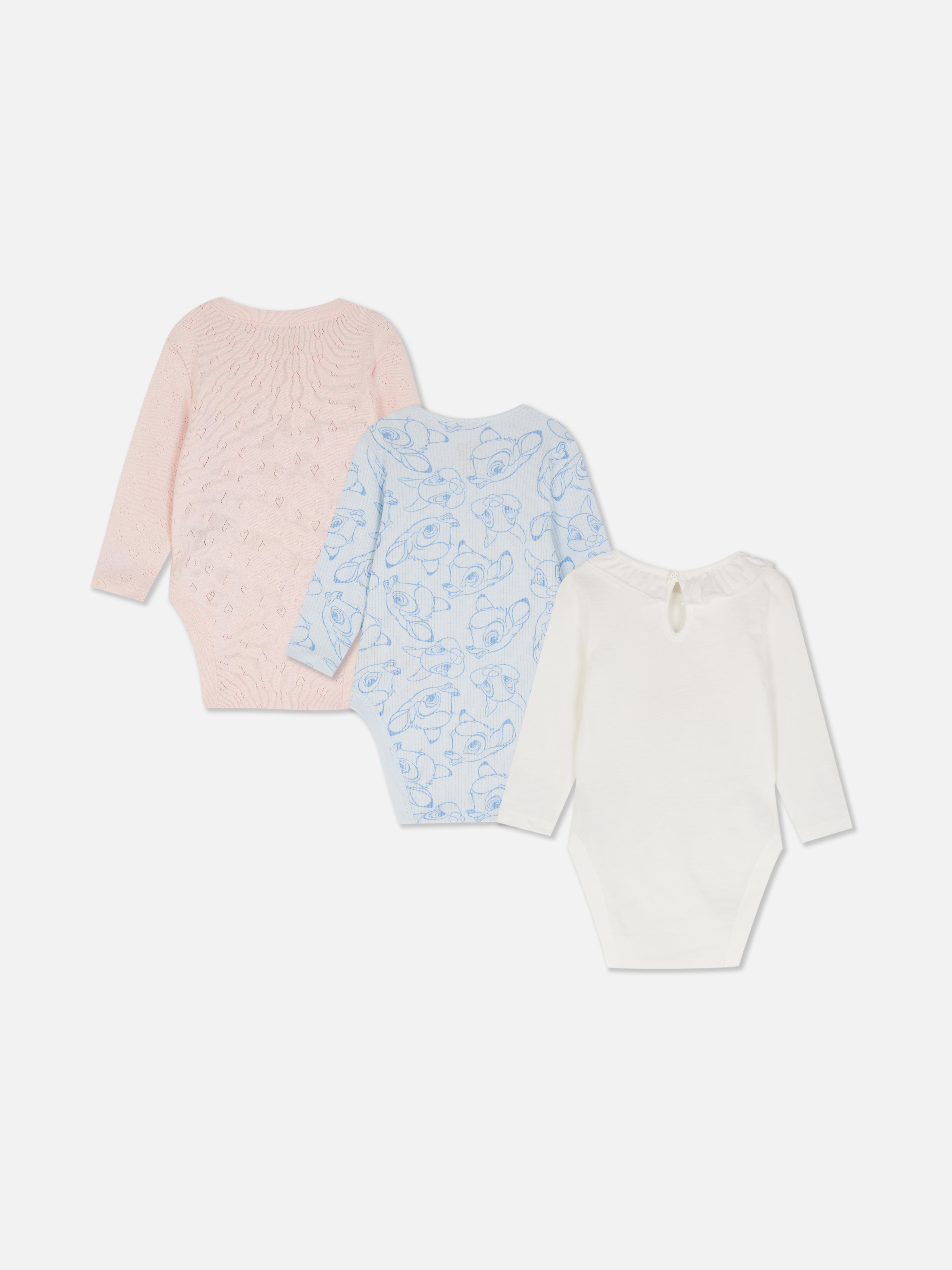 Rompers voor pasgeborenen Disney's Bambi, set van 3