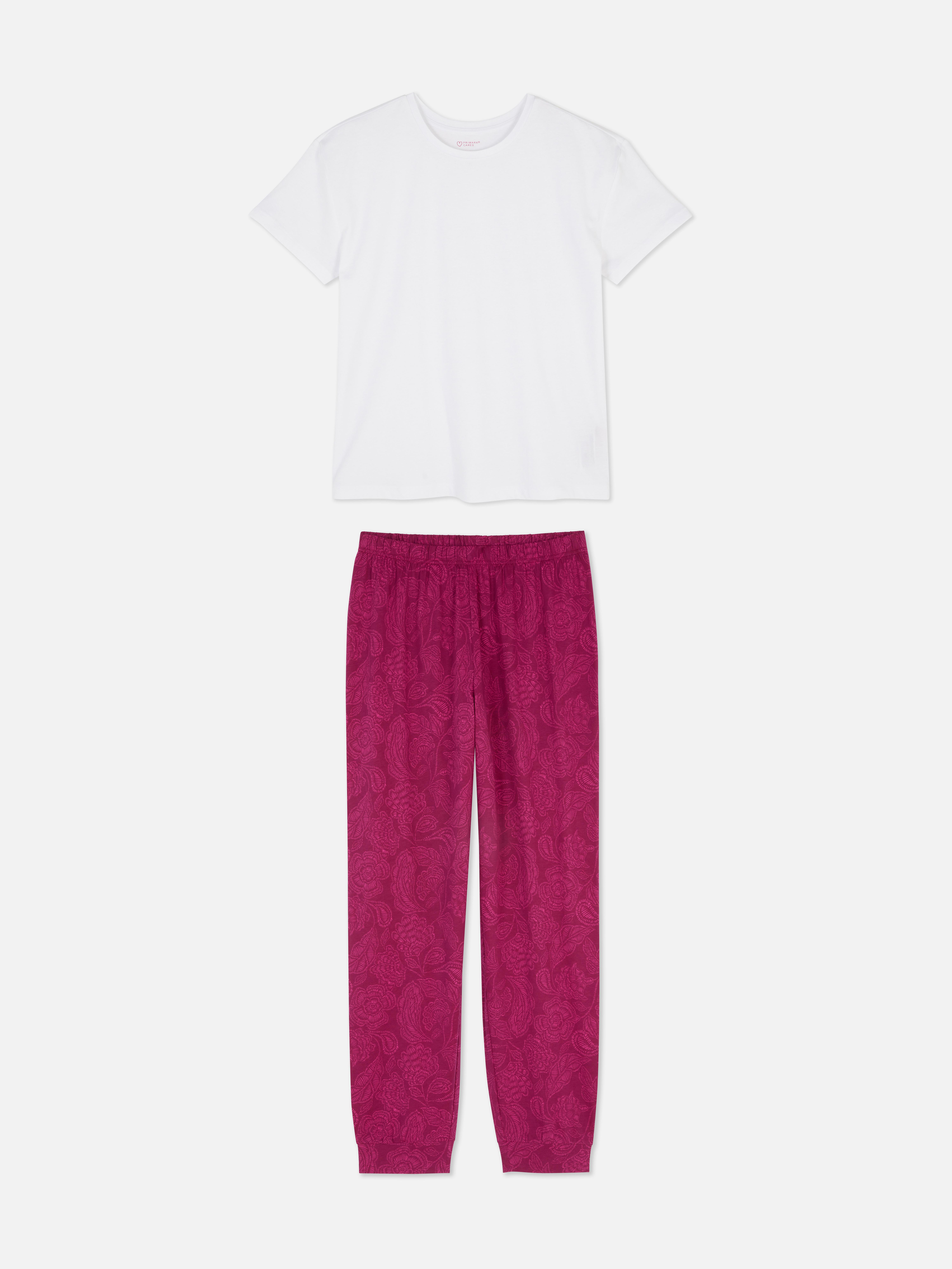 Printed Pajama Set