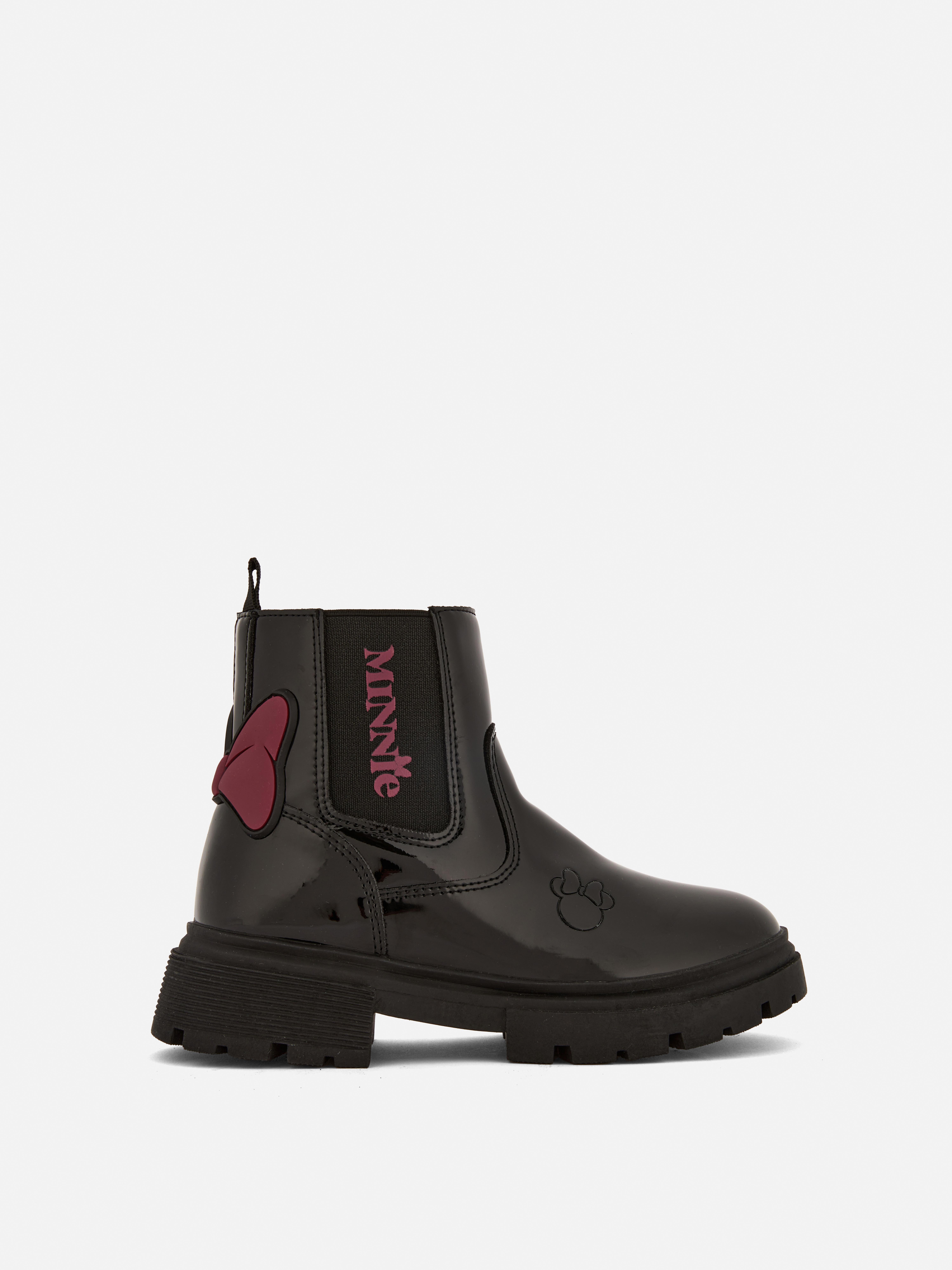 Bottines vernies à semelle crantée Disney Minnie Mouse