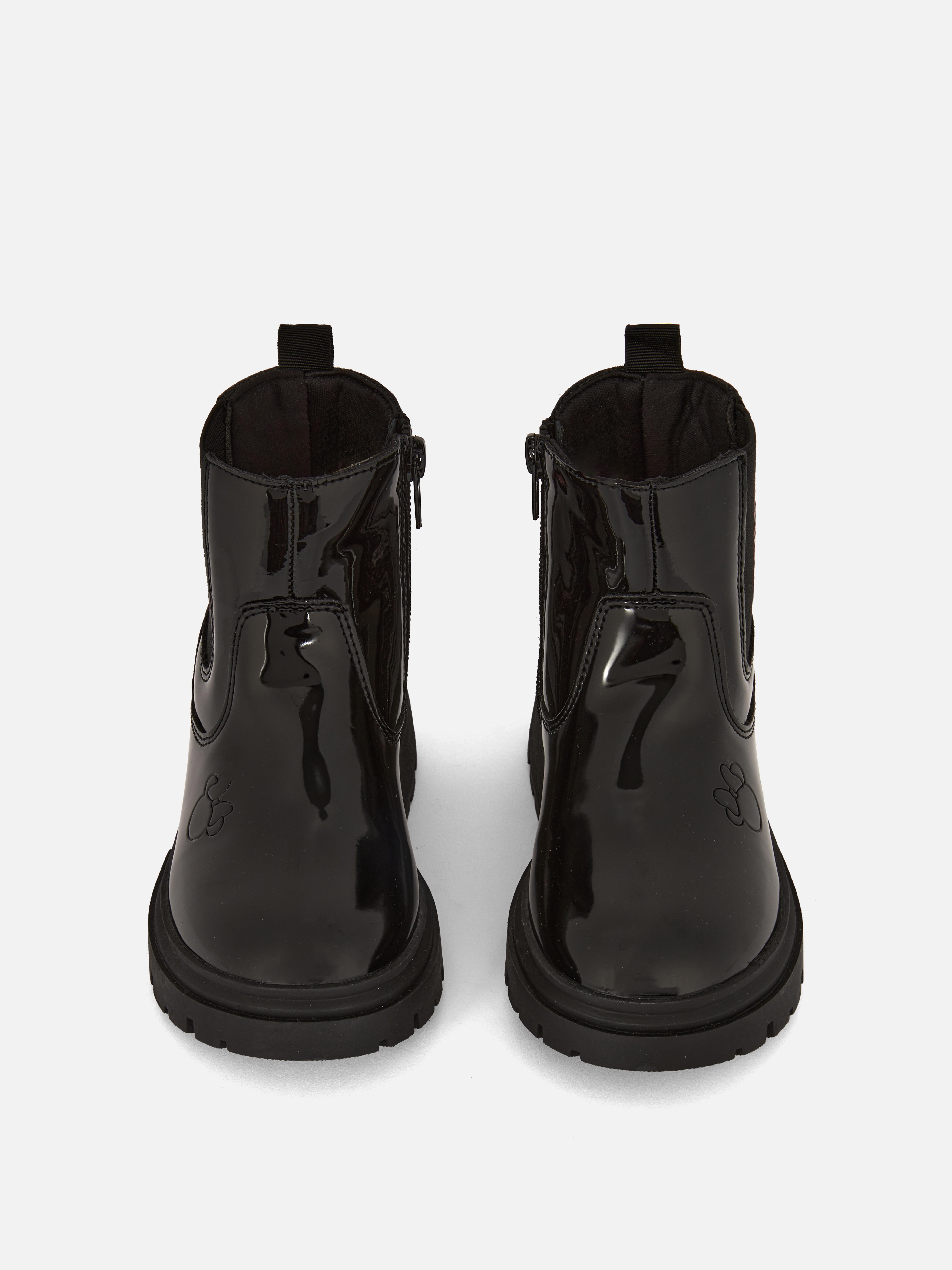 Bottines vernies à semelle crantée Disney Minnie Mouse