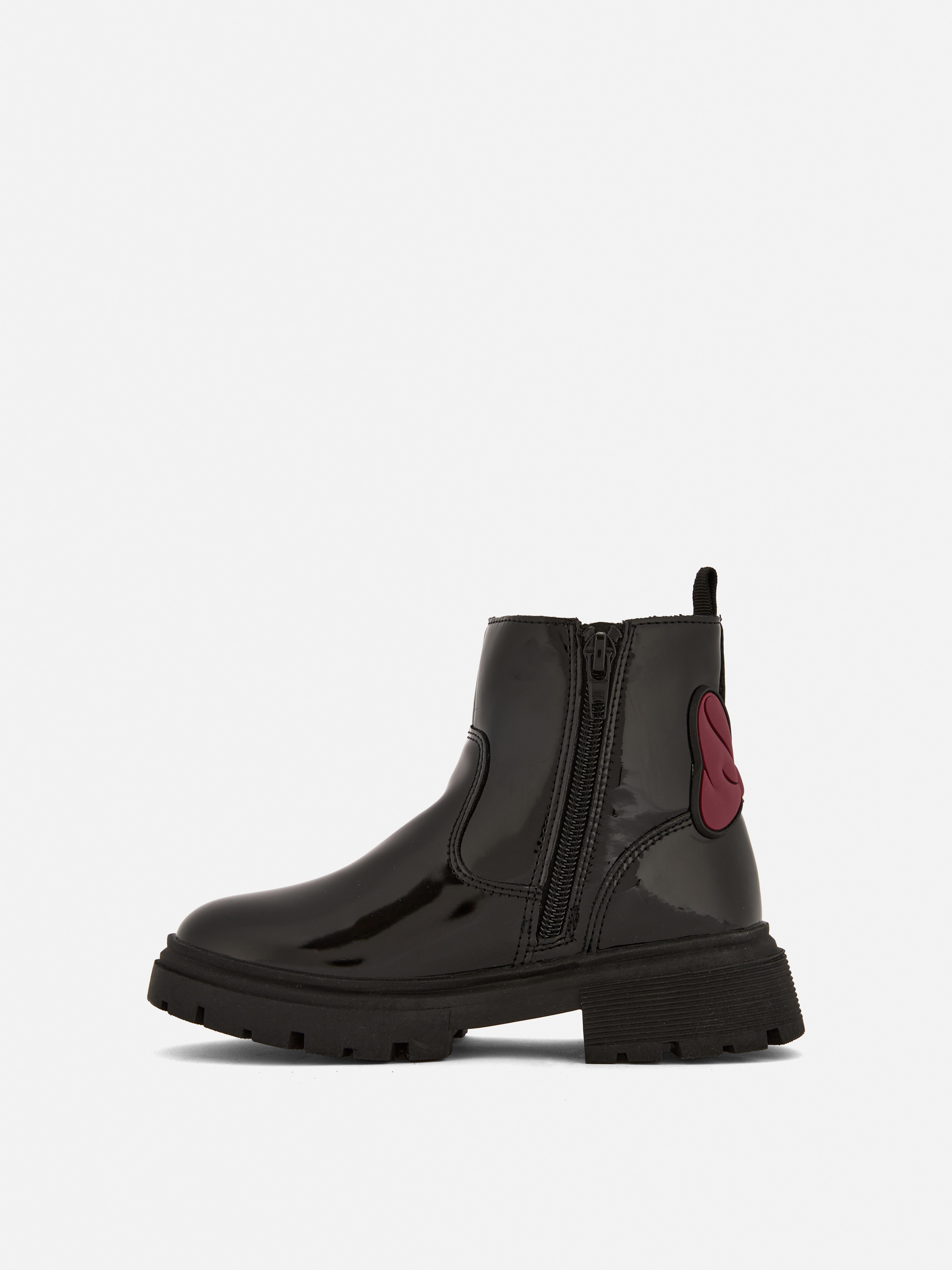 Bottines vernies à semelle crantée Disney Minnie Mouse