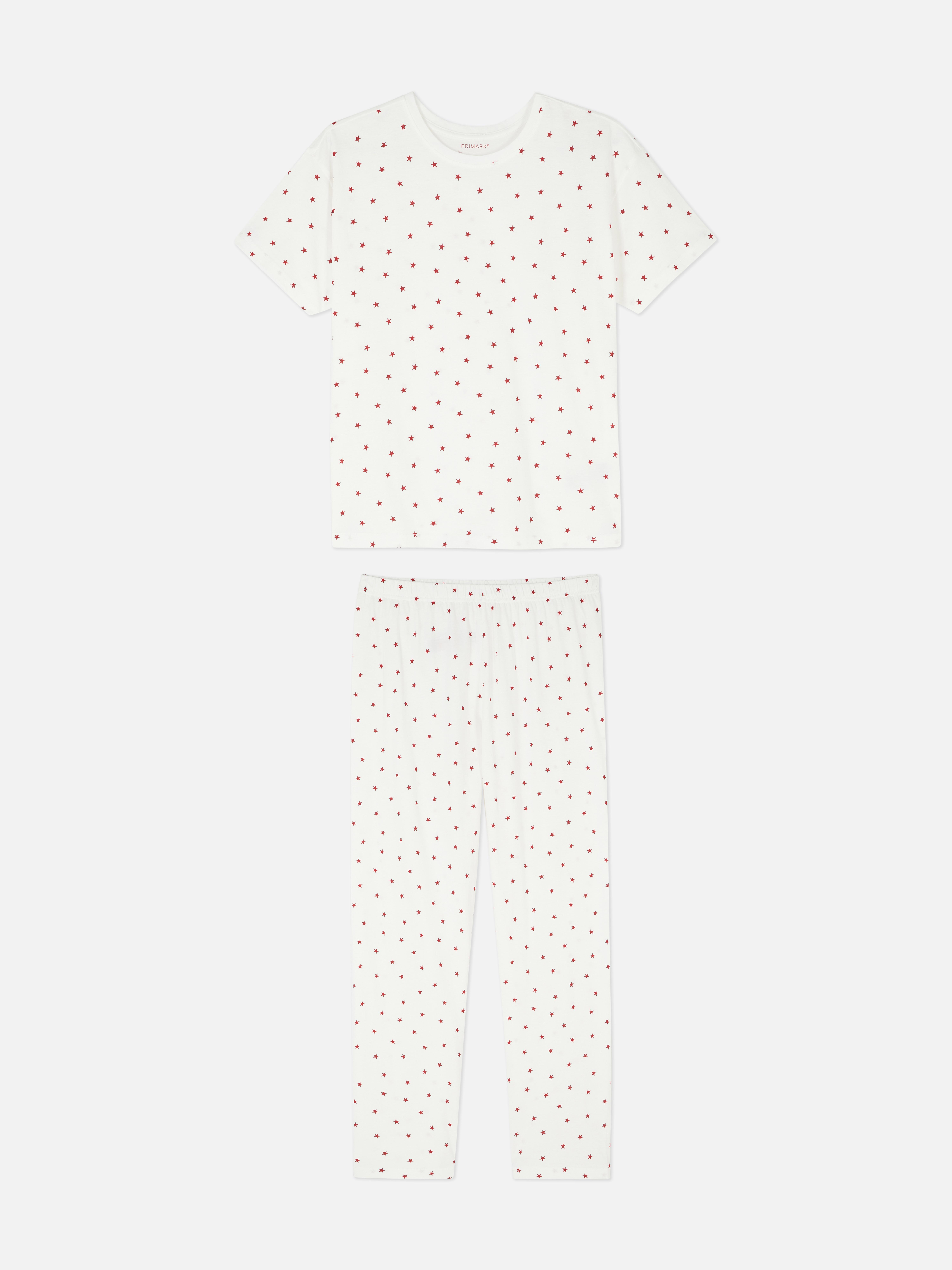 Pyjama à motif Rouge