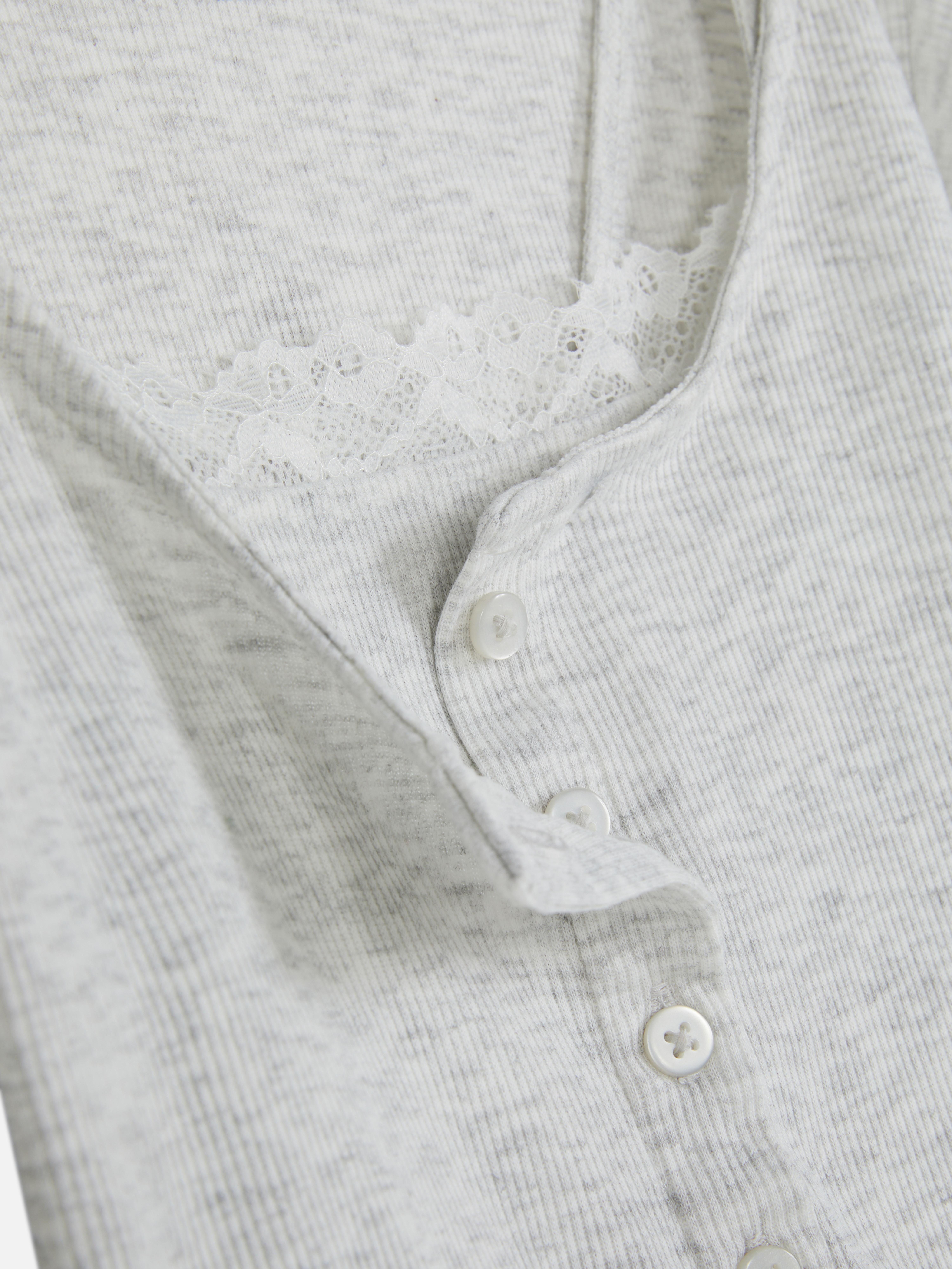 7–15 ans | Ensemble caraco côtelé et t-shirt à manches longues