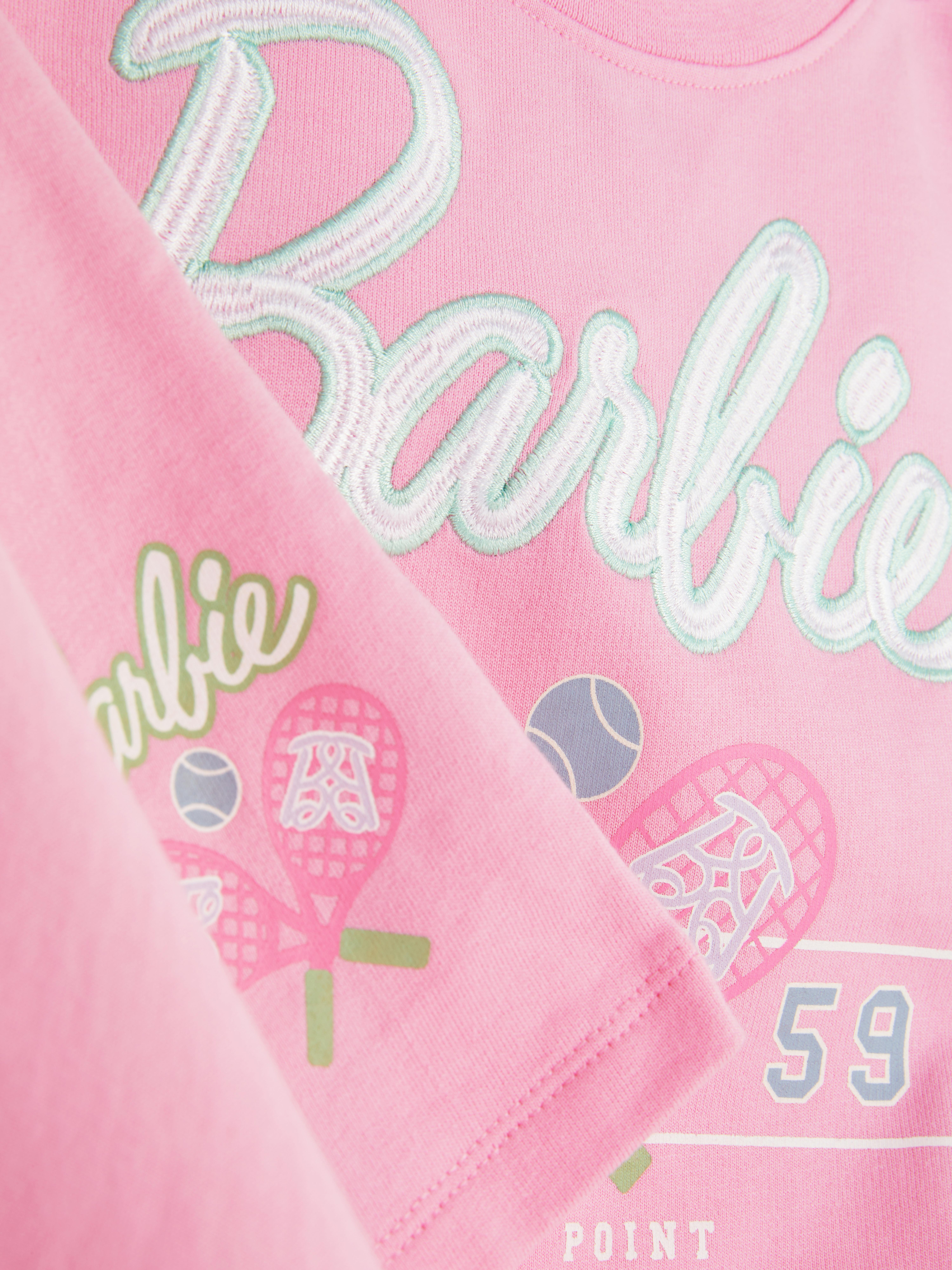 Barbie Graphic T-Shirt and Skirt Set