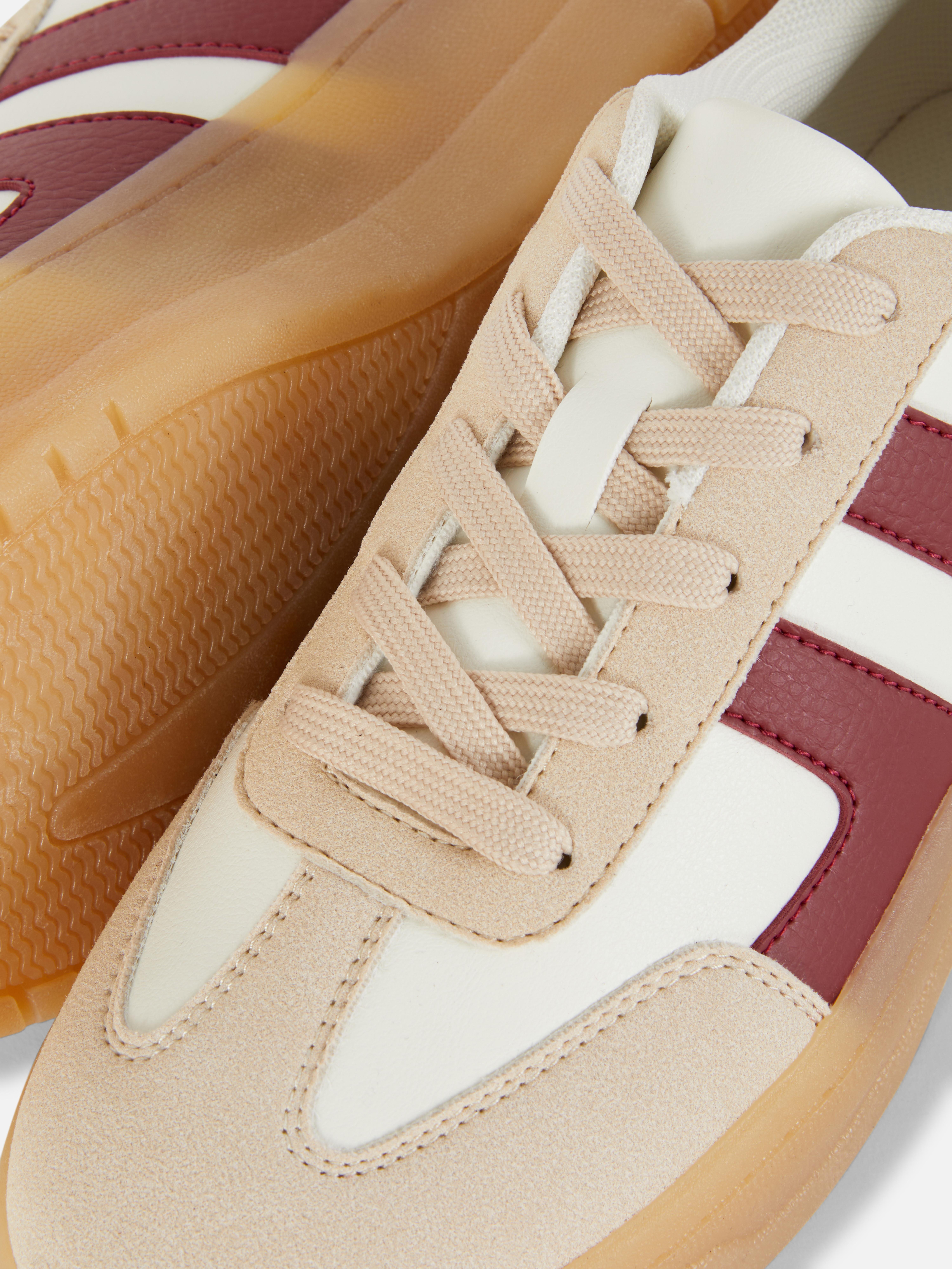 Chunky Gum Sole Low-Top Sneakers