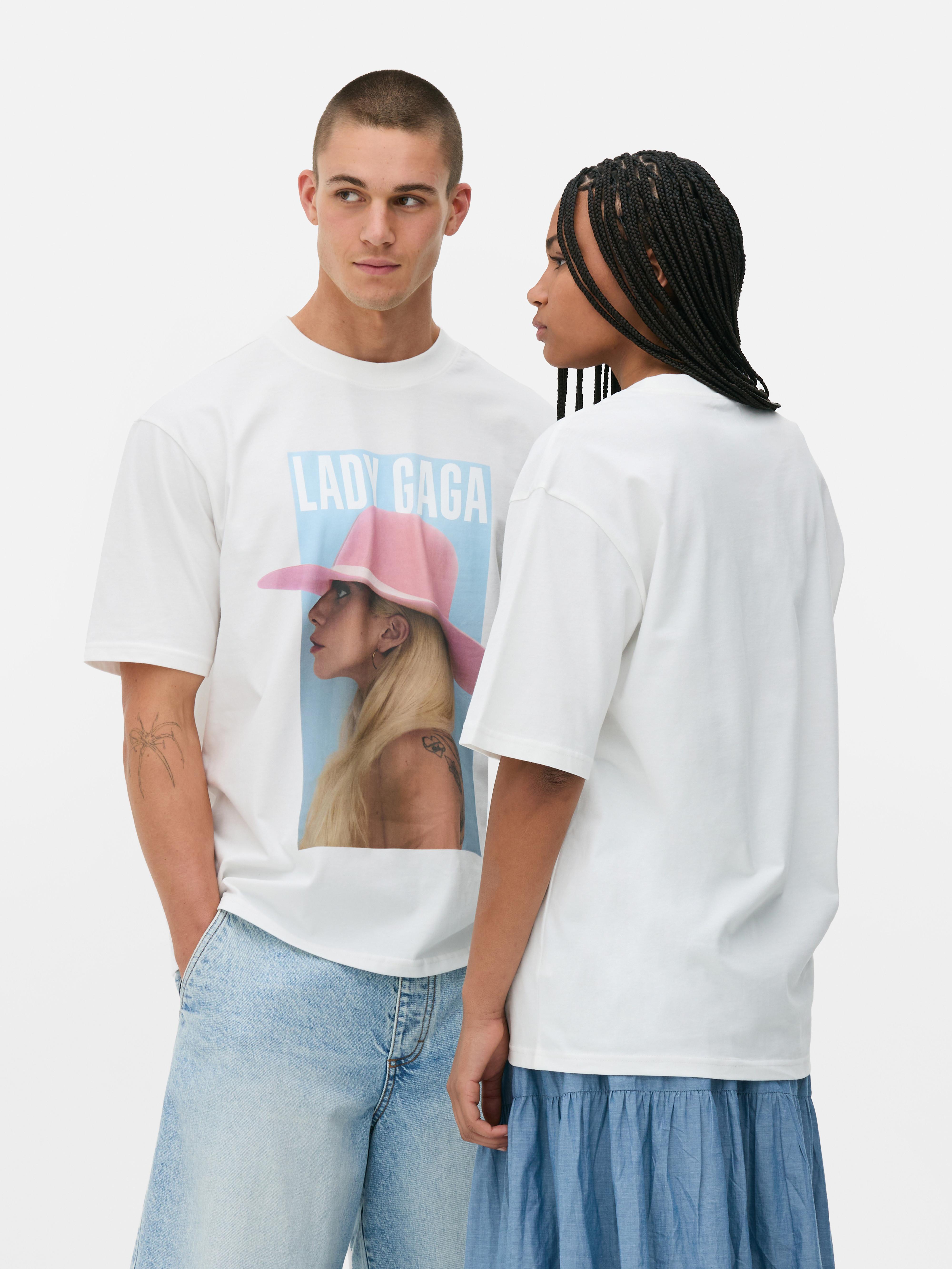 T-shirt à motif Lady Gaga