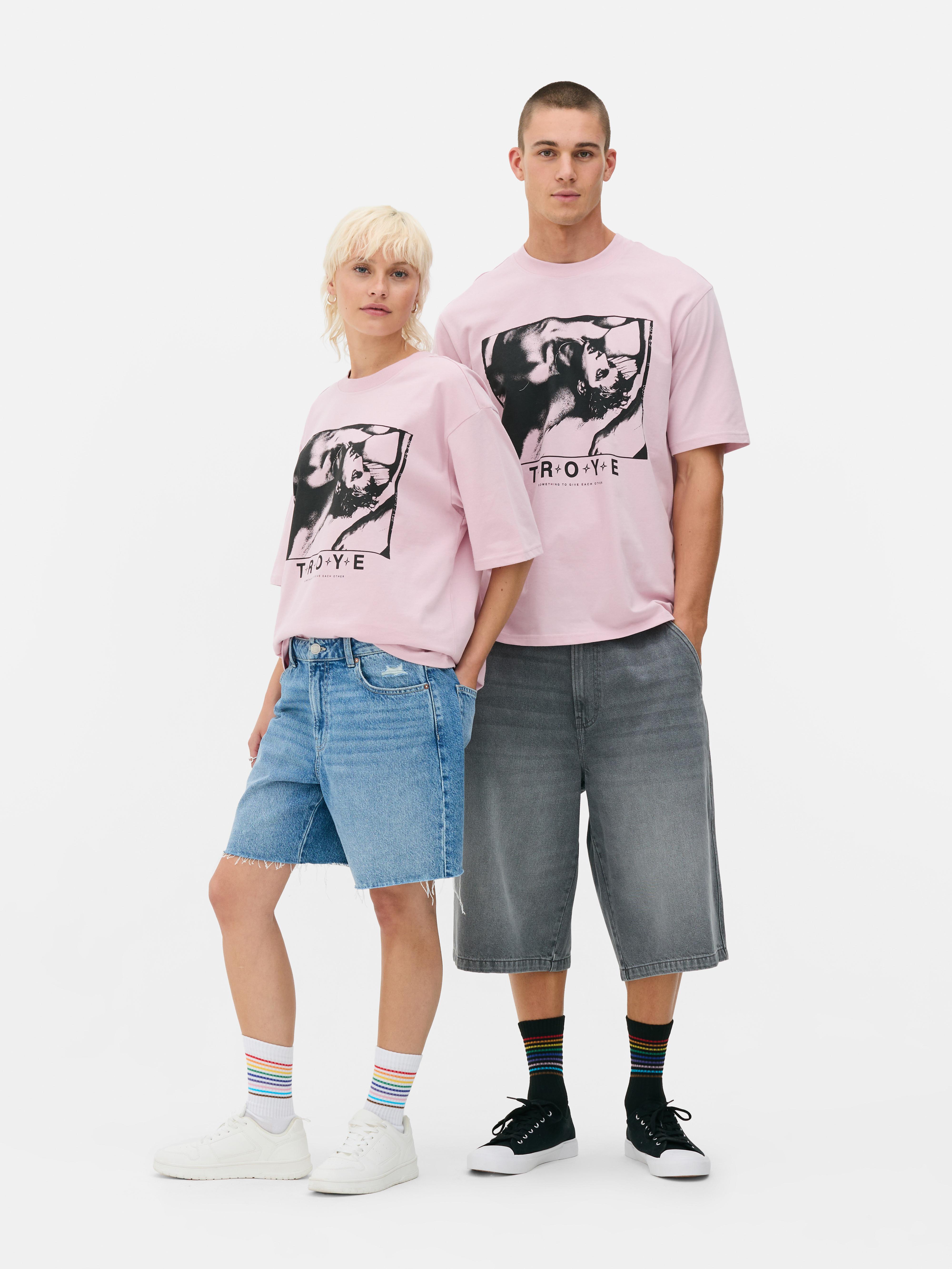 T-shirt à motif Troye Sivan