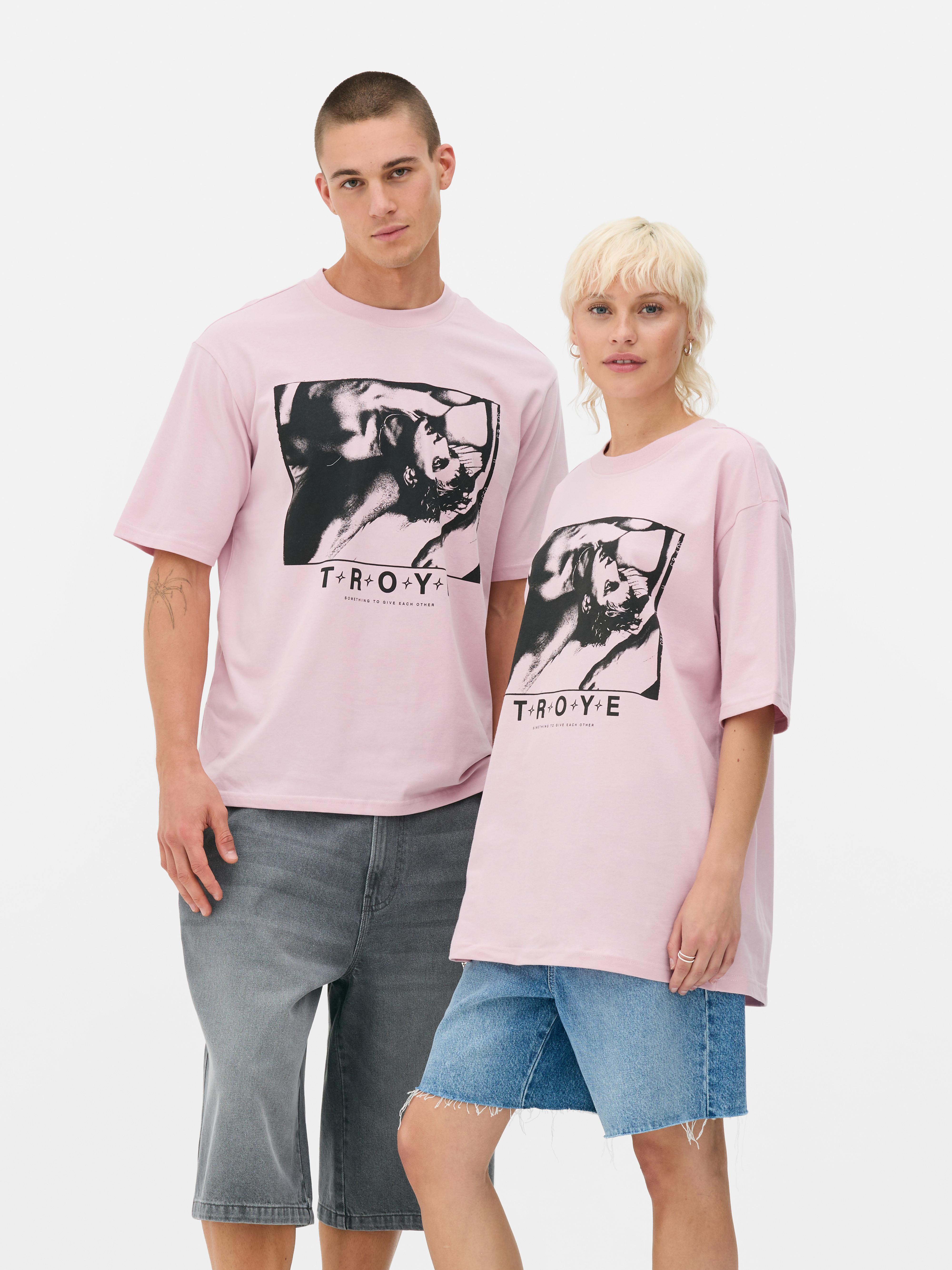 T-shirt à motif Troye Sivan