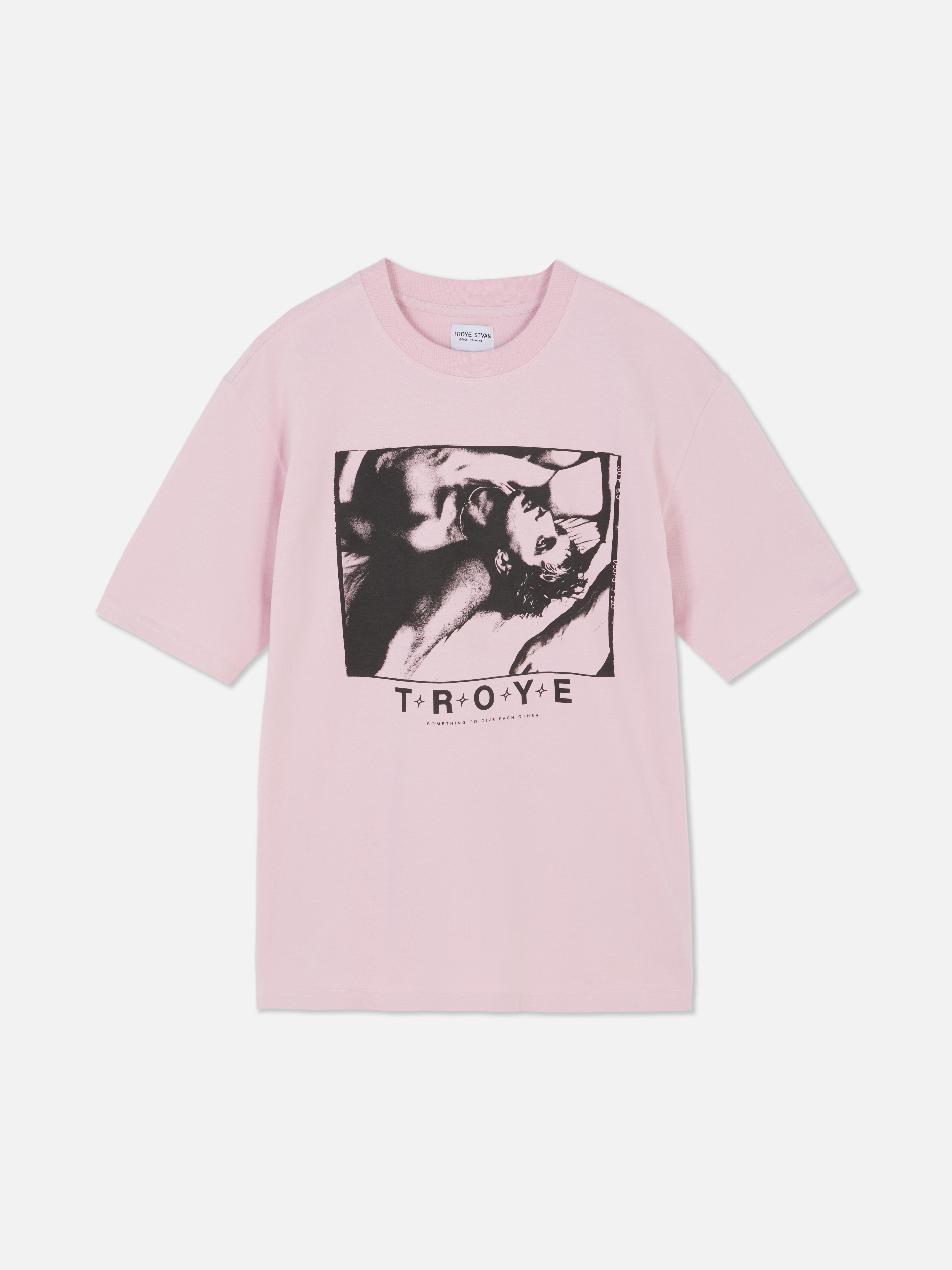 T-shirt à motif Troye Sivan