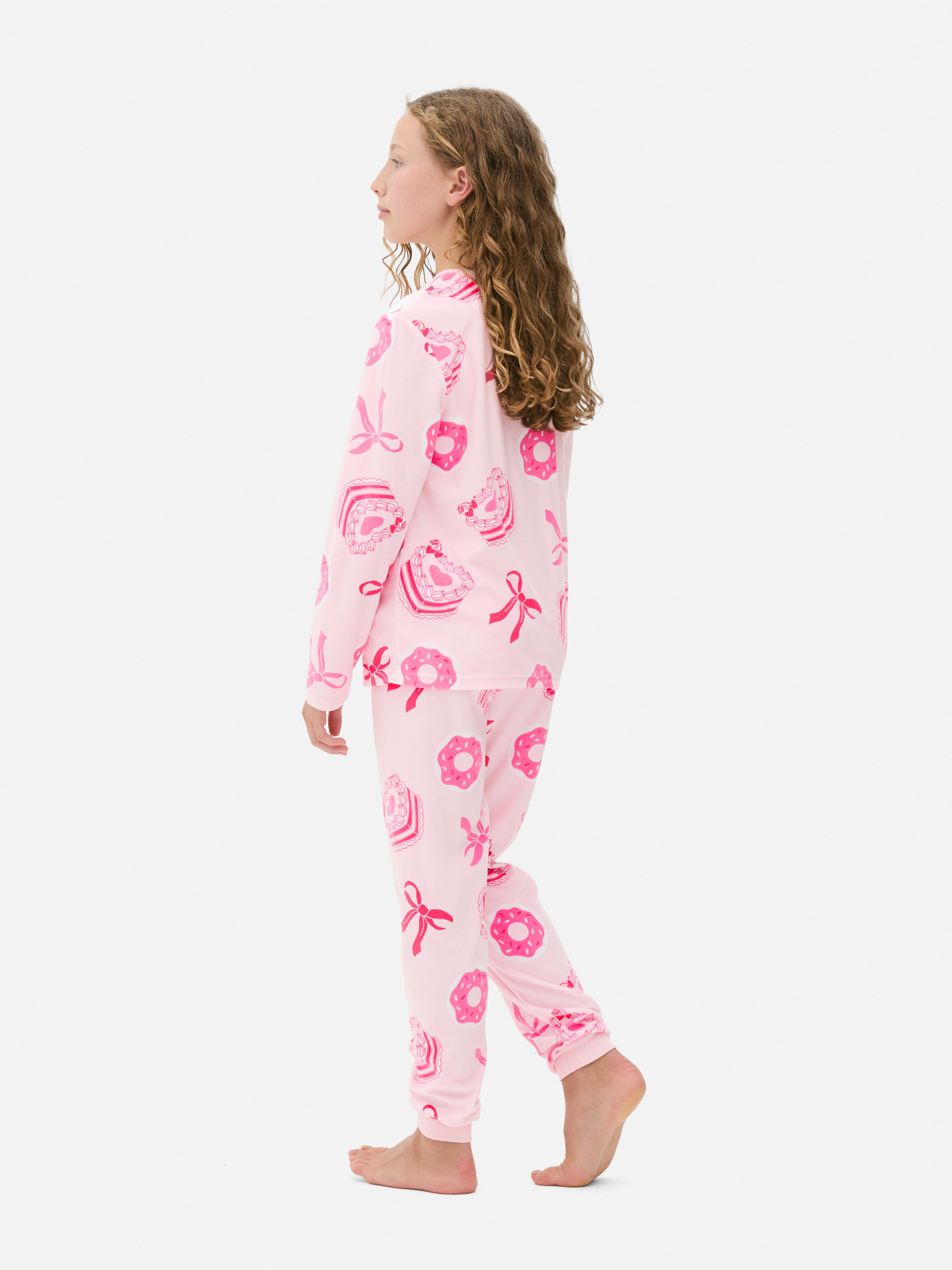 7-15 ans | Pyjama confortable à motif gâteau