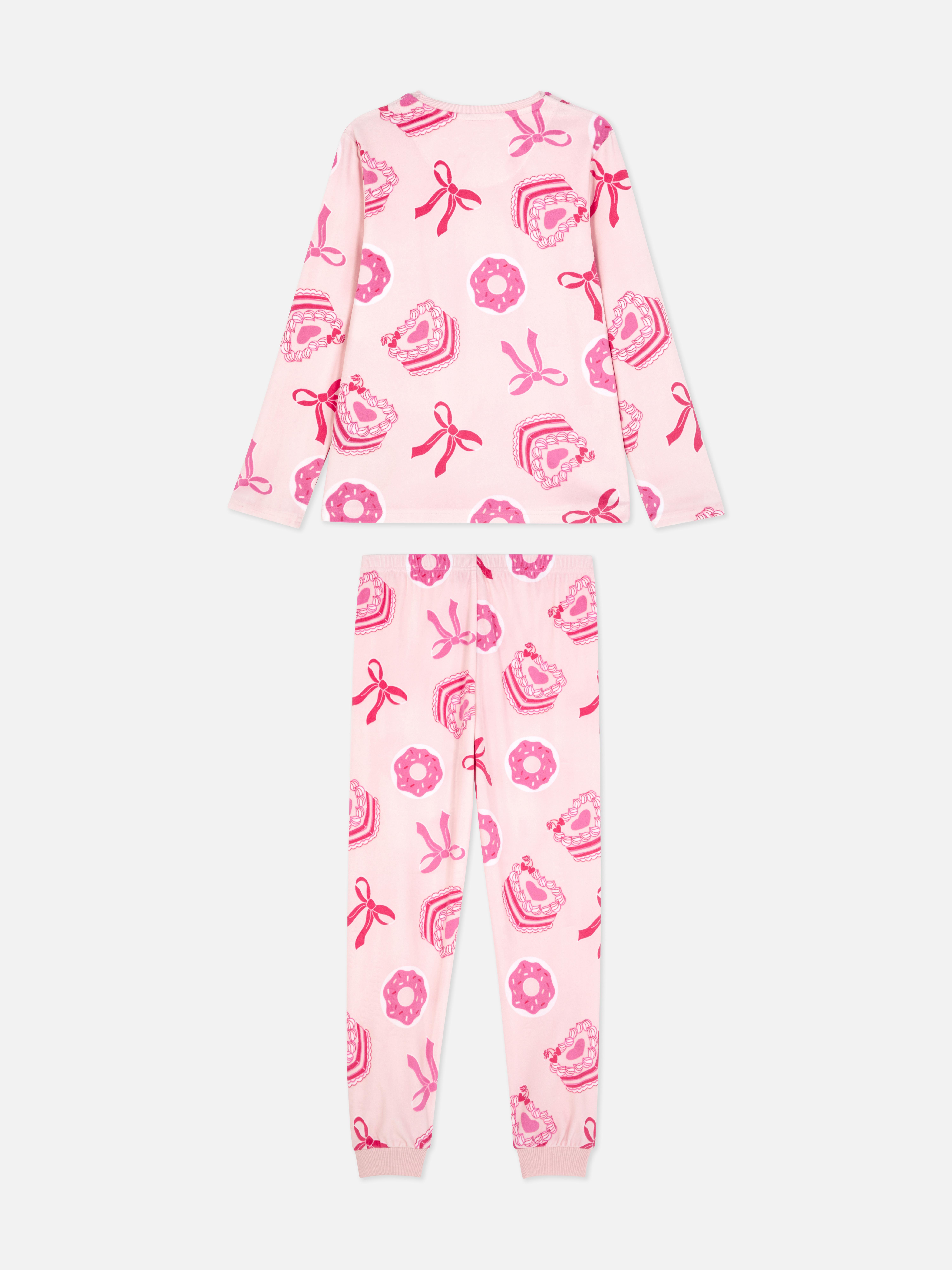 7-15 ans | Pyjama confortable à motif gâteau