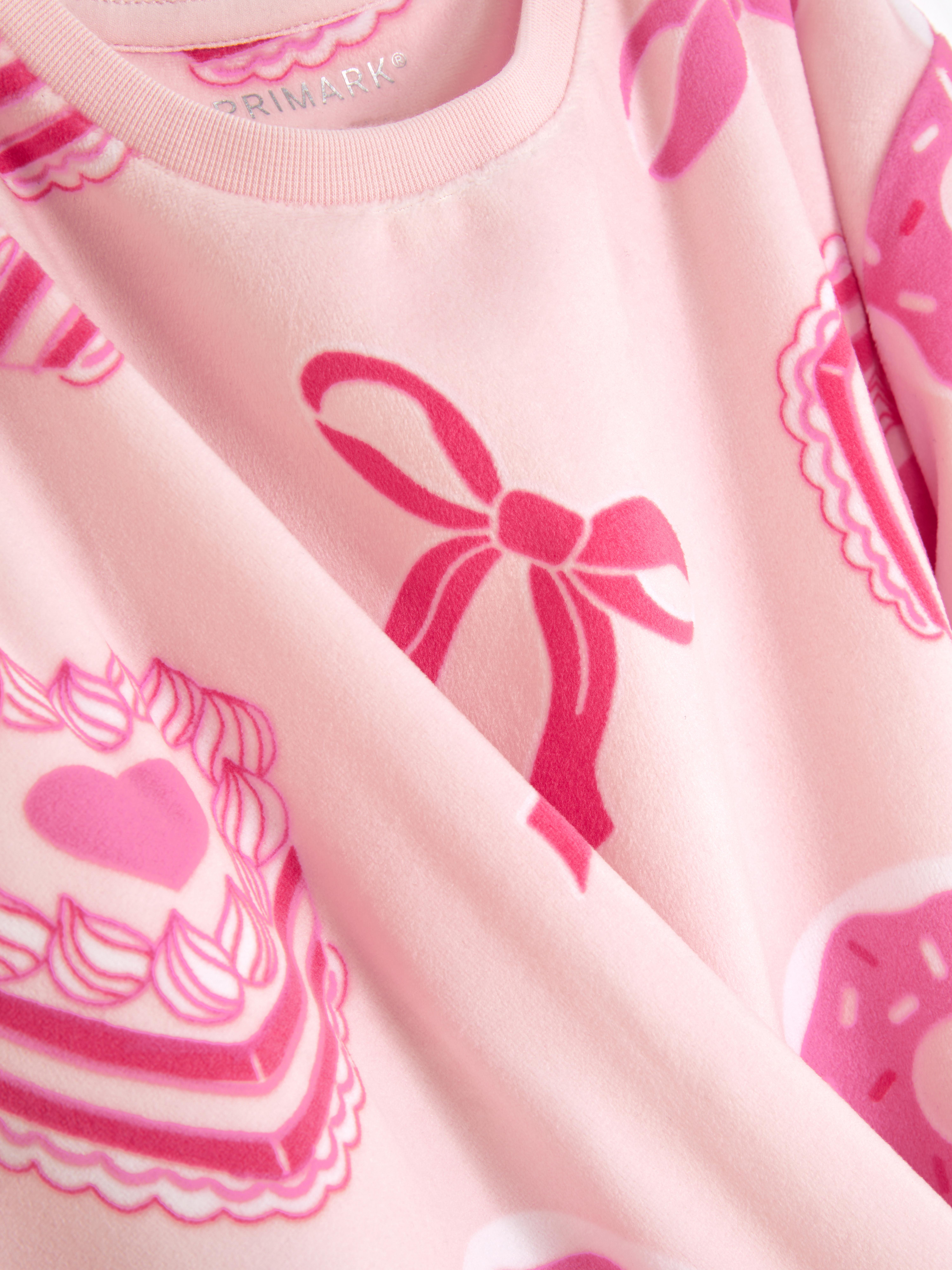 7-15 ans | Pyjama confortable à motif gâteau