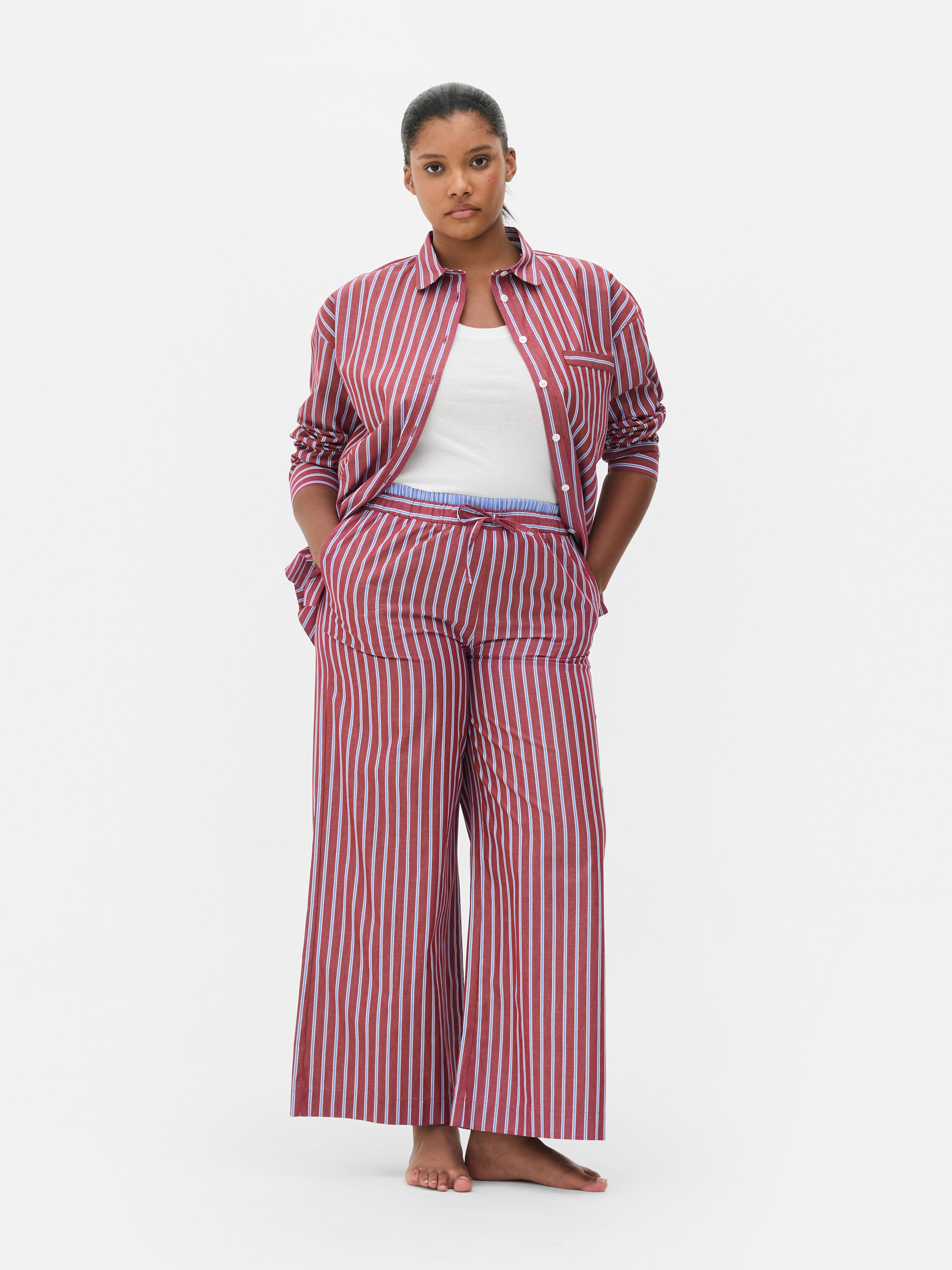 Pantalon de pyjama à rayures