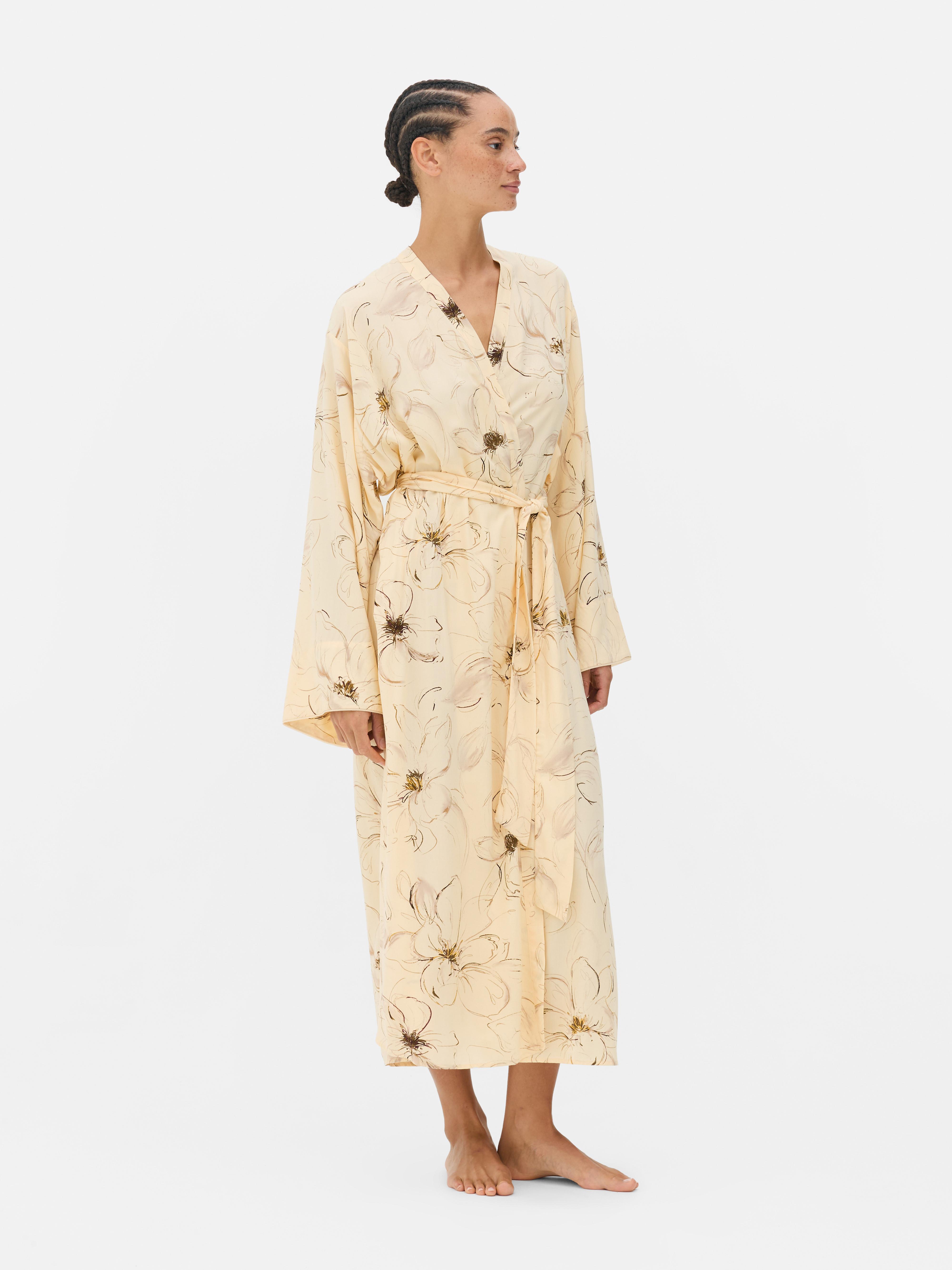 Floral Dressing Robe