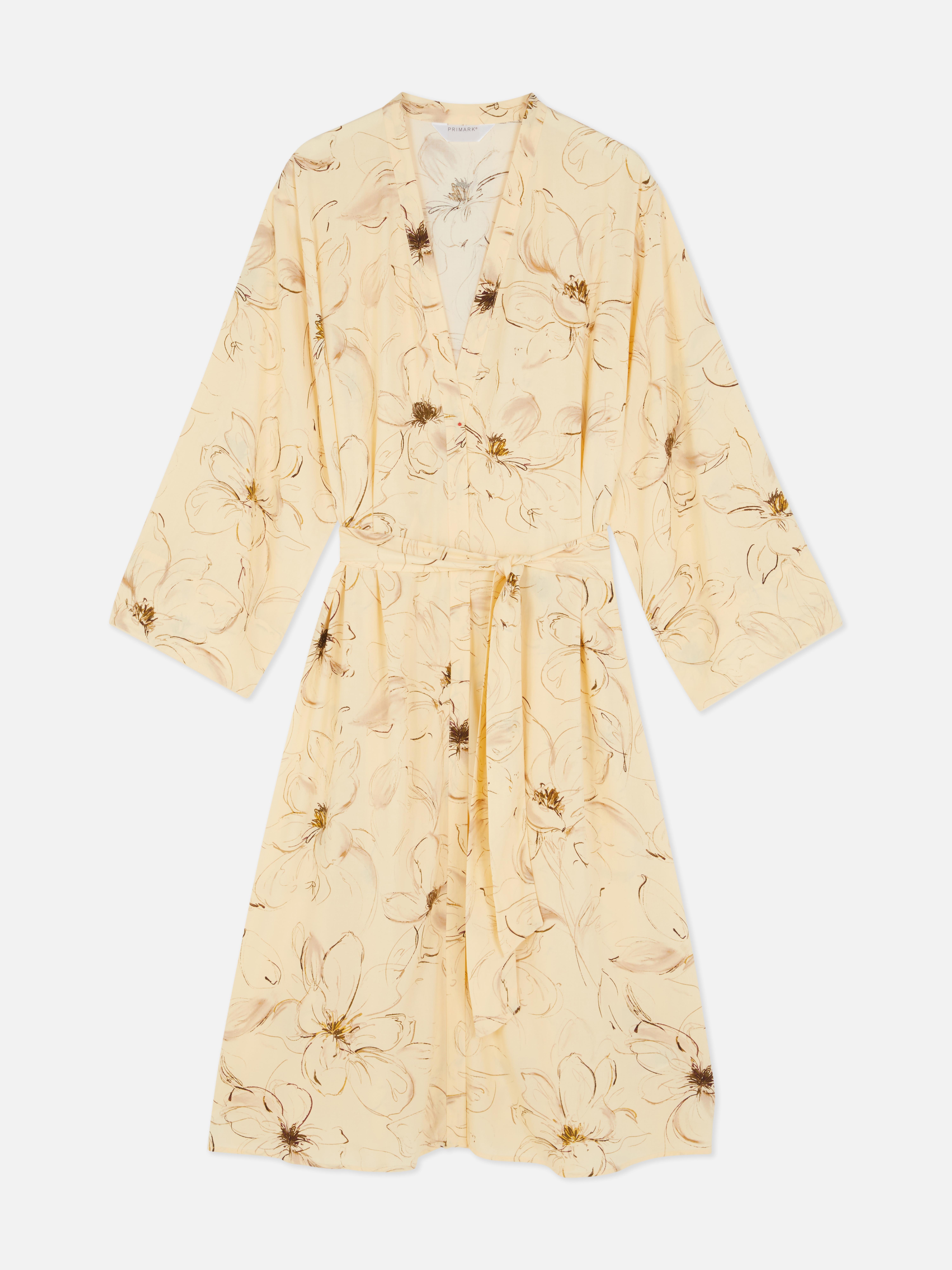 Floral Dressing Robe