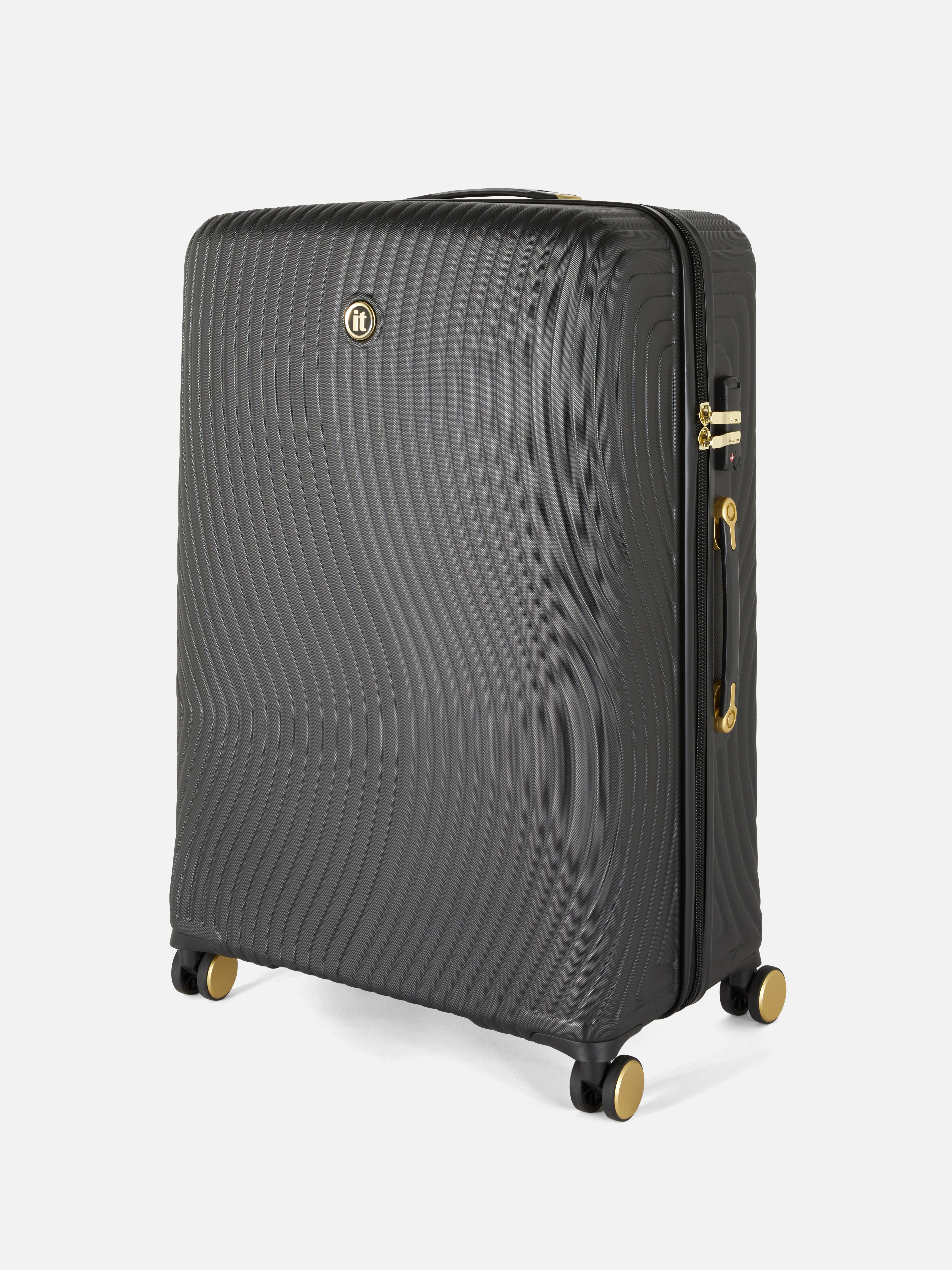 it Luggage Hard Shell Wave Suitcase
