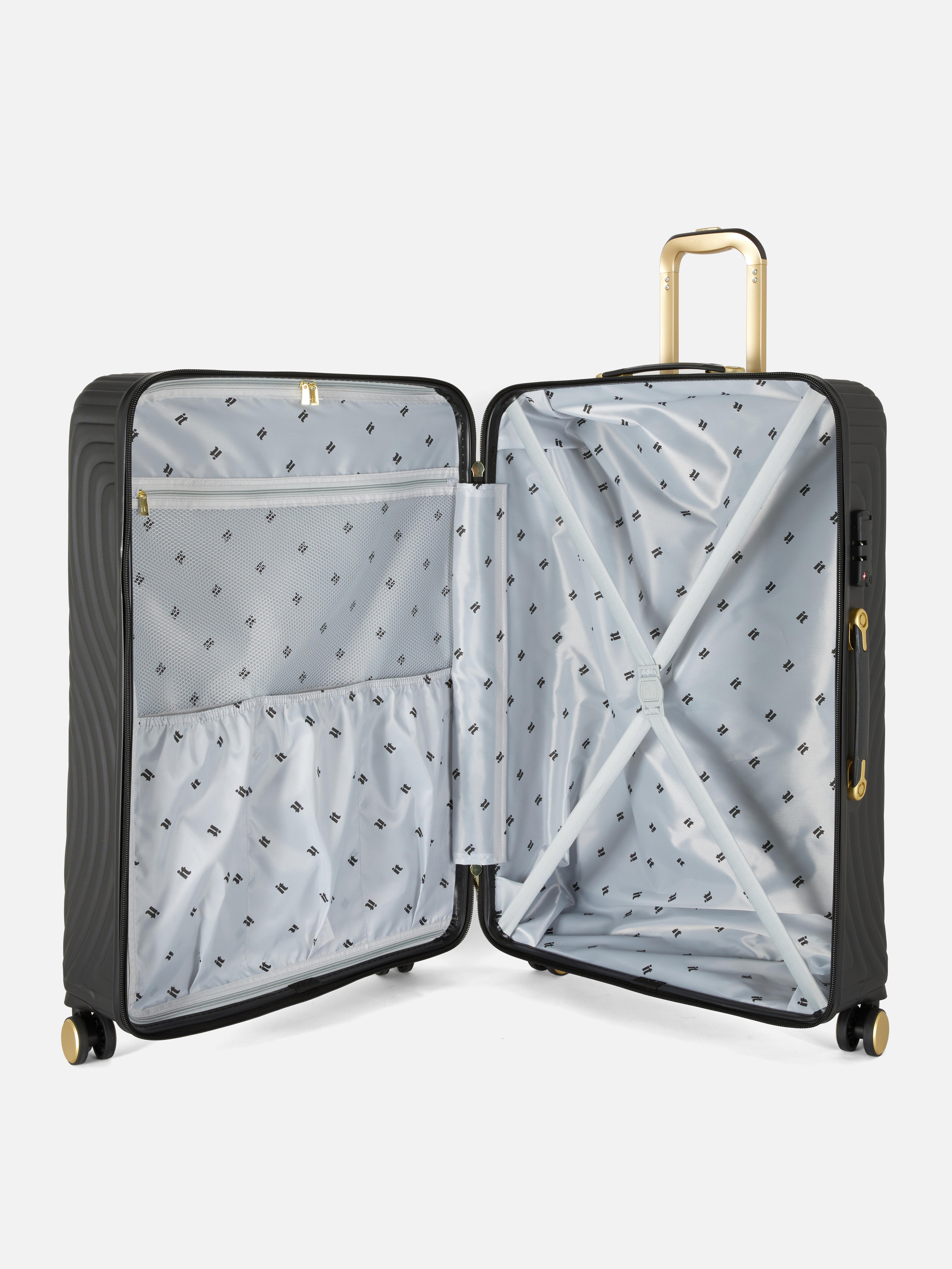 it Luggage Hard Shell Wave Suitcase