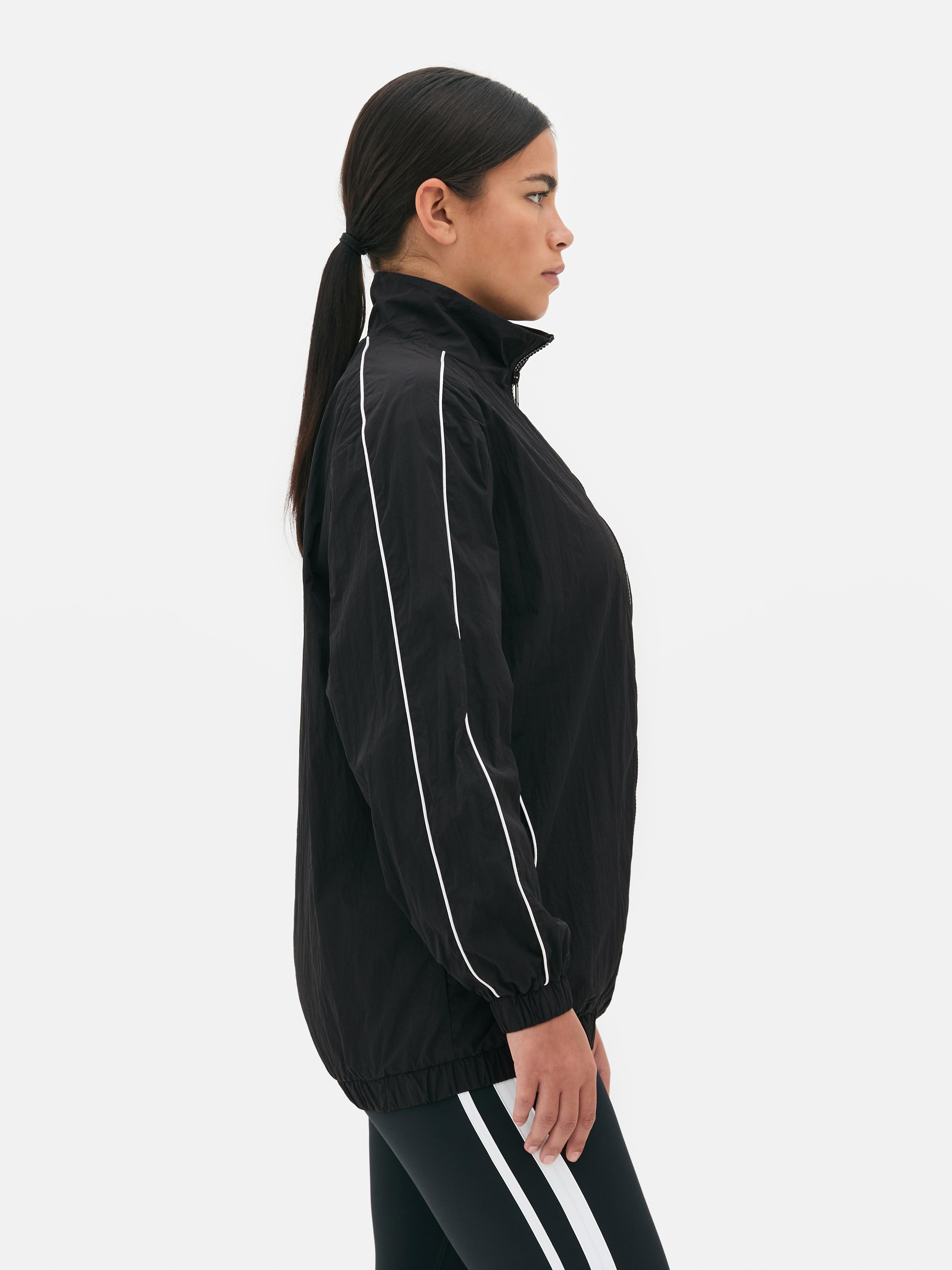 Veste de sport à passepoil contrasté