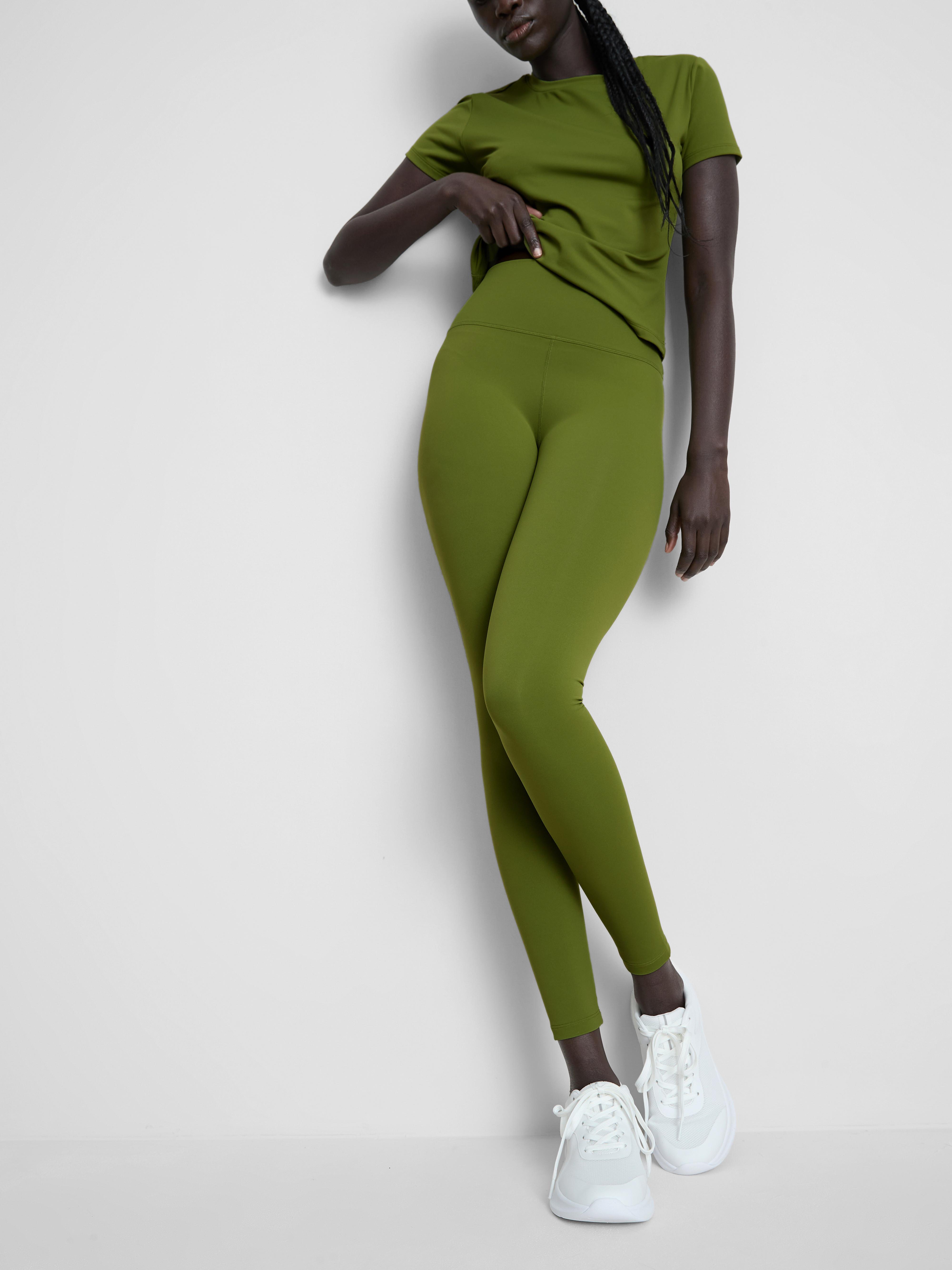 Women's Olive Buttery Soft Leggings