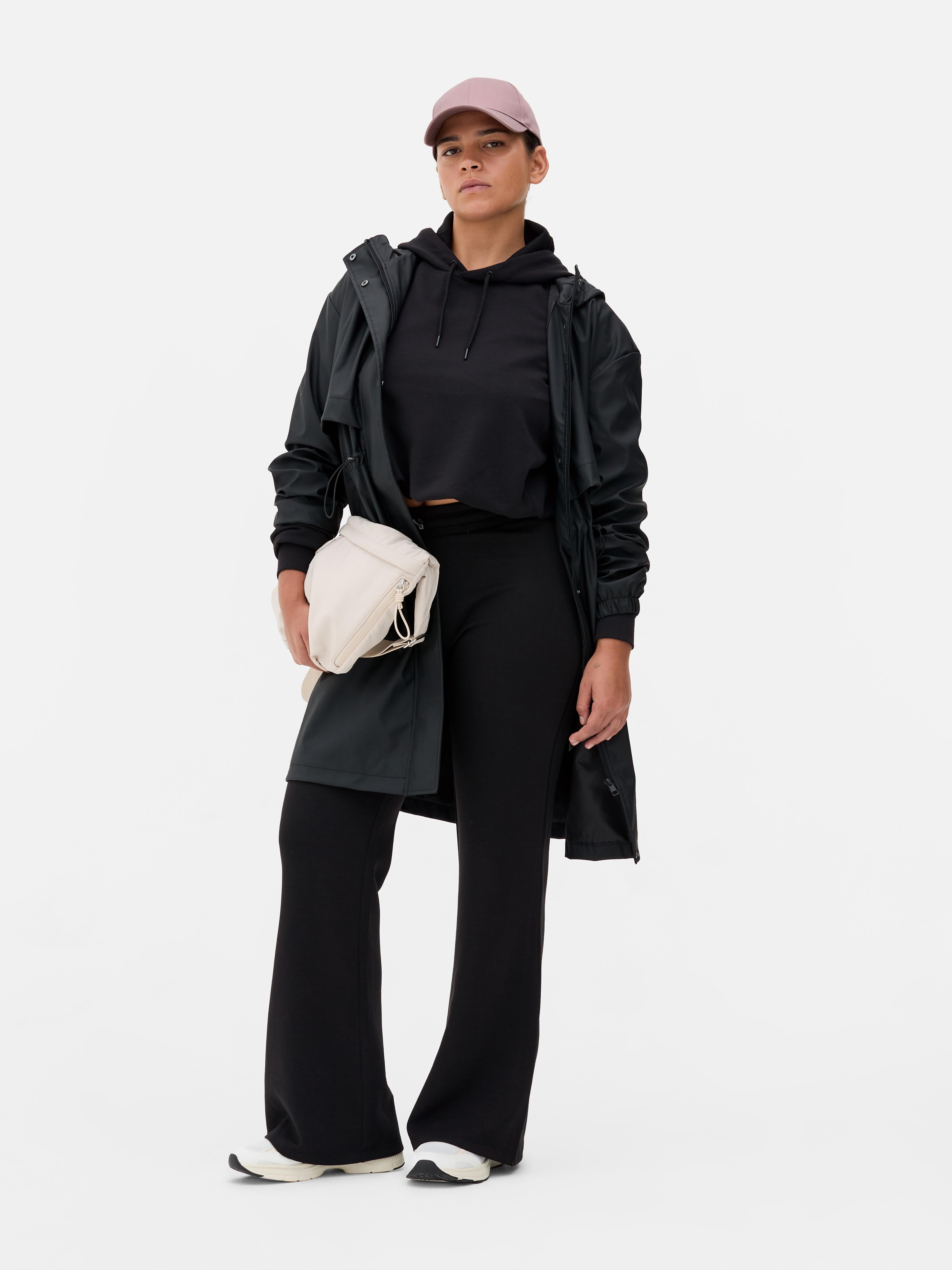 Pantalon évasé en modal