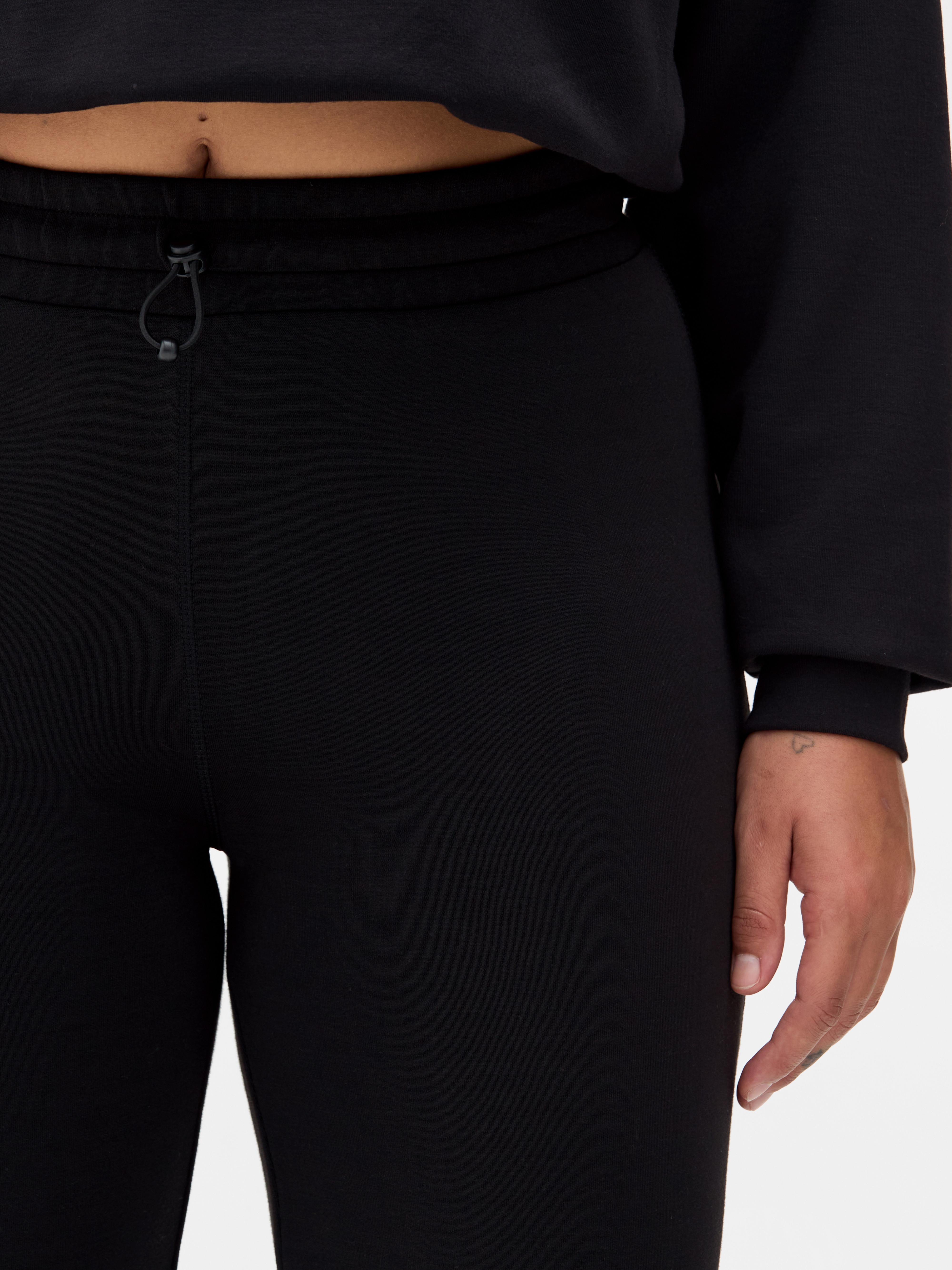 Pantalones de modal acampanados