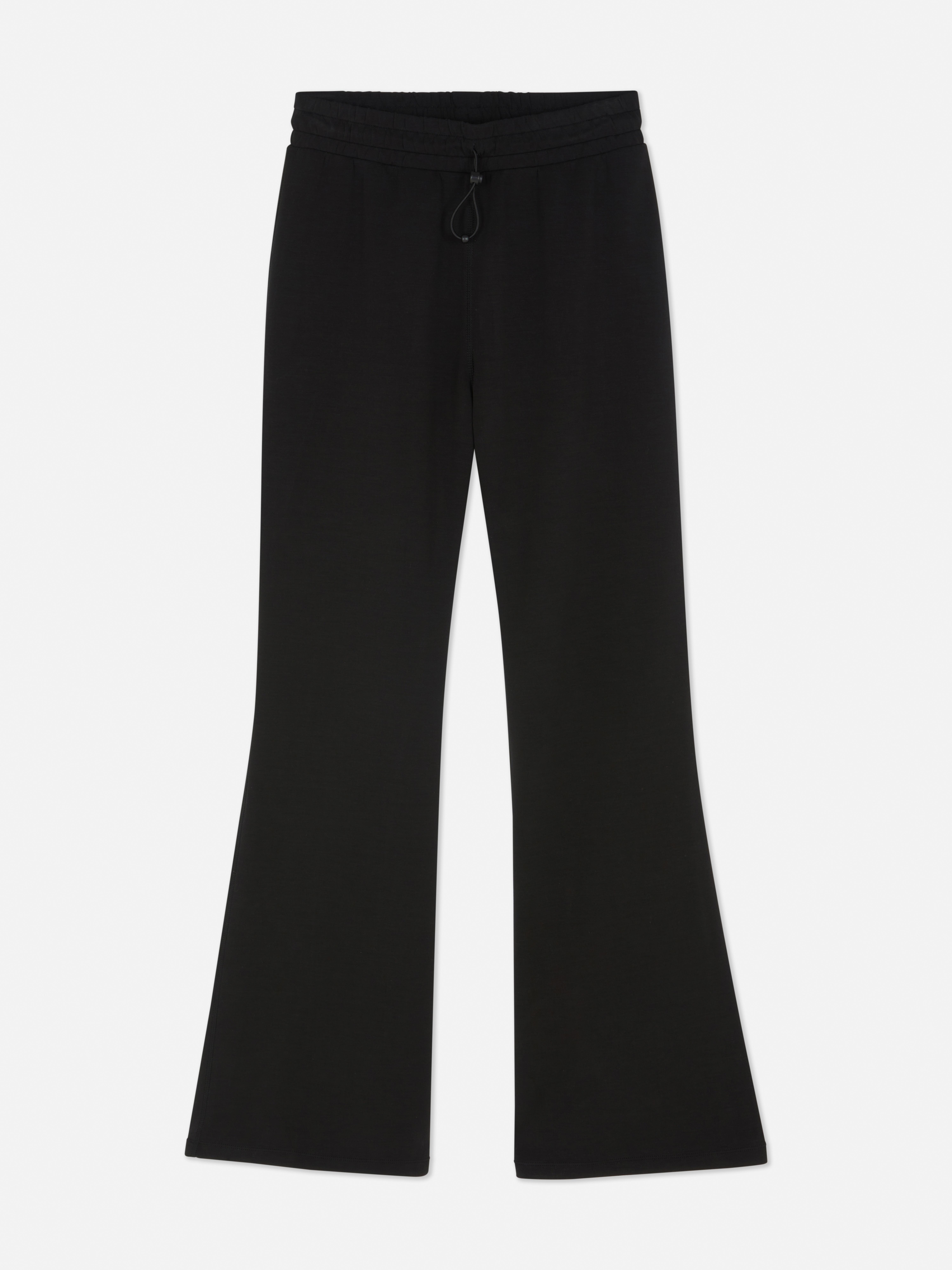 Pantalones de modal acampanados