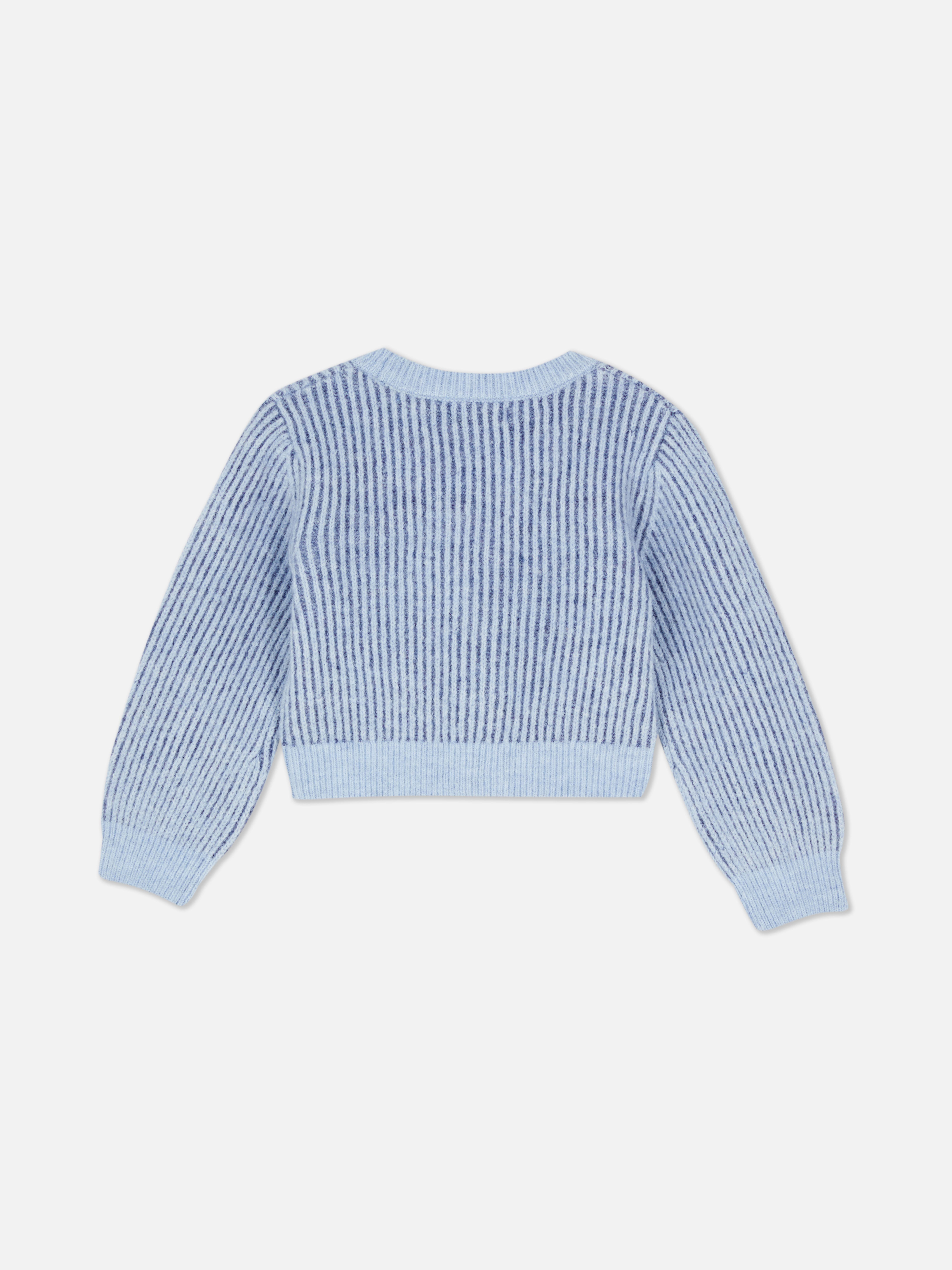 1,5–8 ans | Cardigan côtelé à col en V