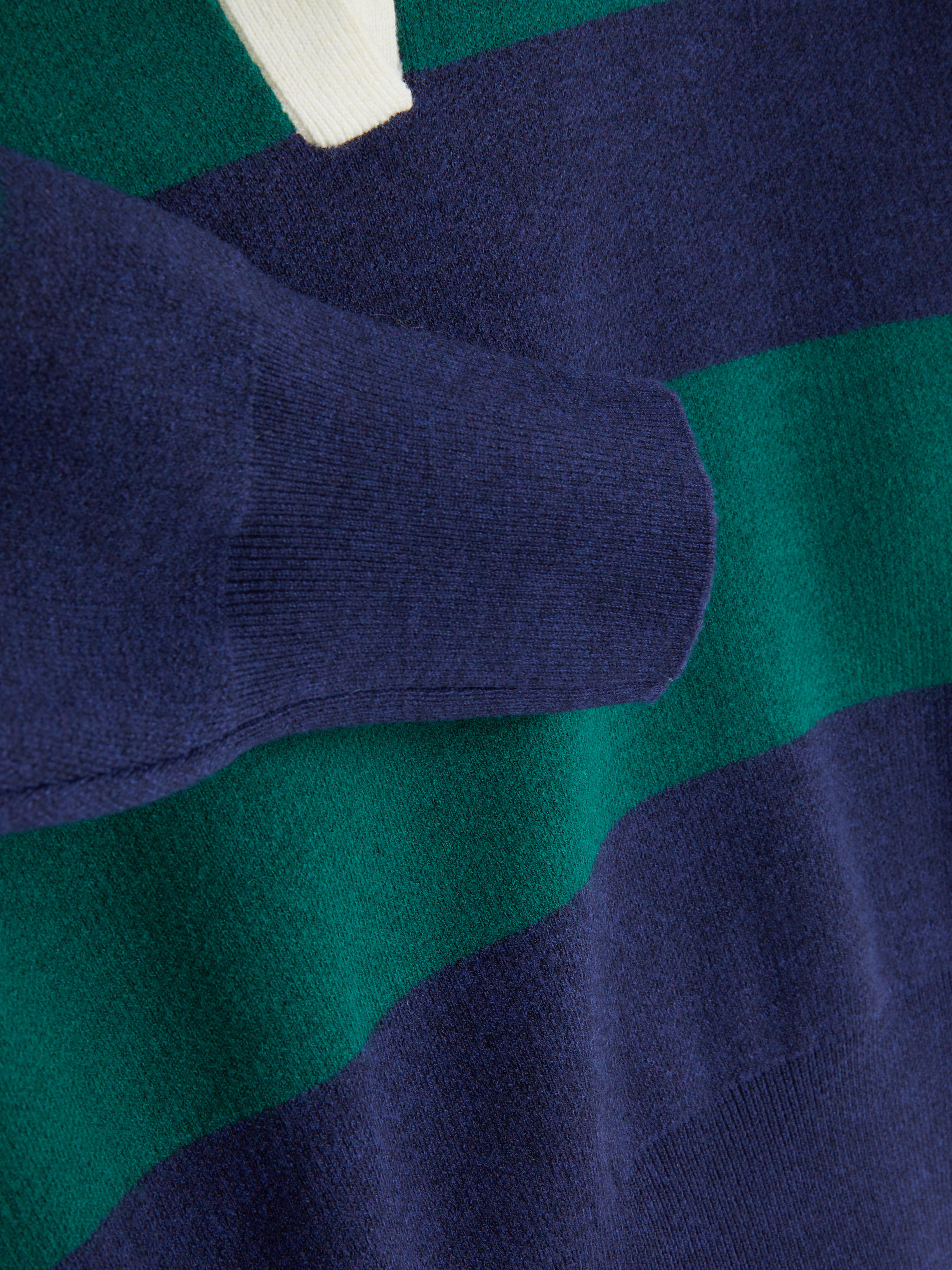 7-15yrs | Stripe Polo Sweater