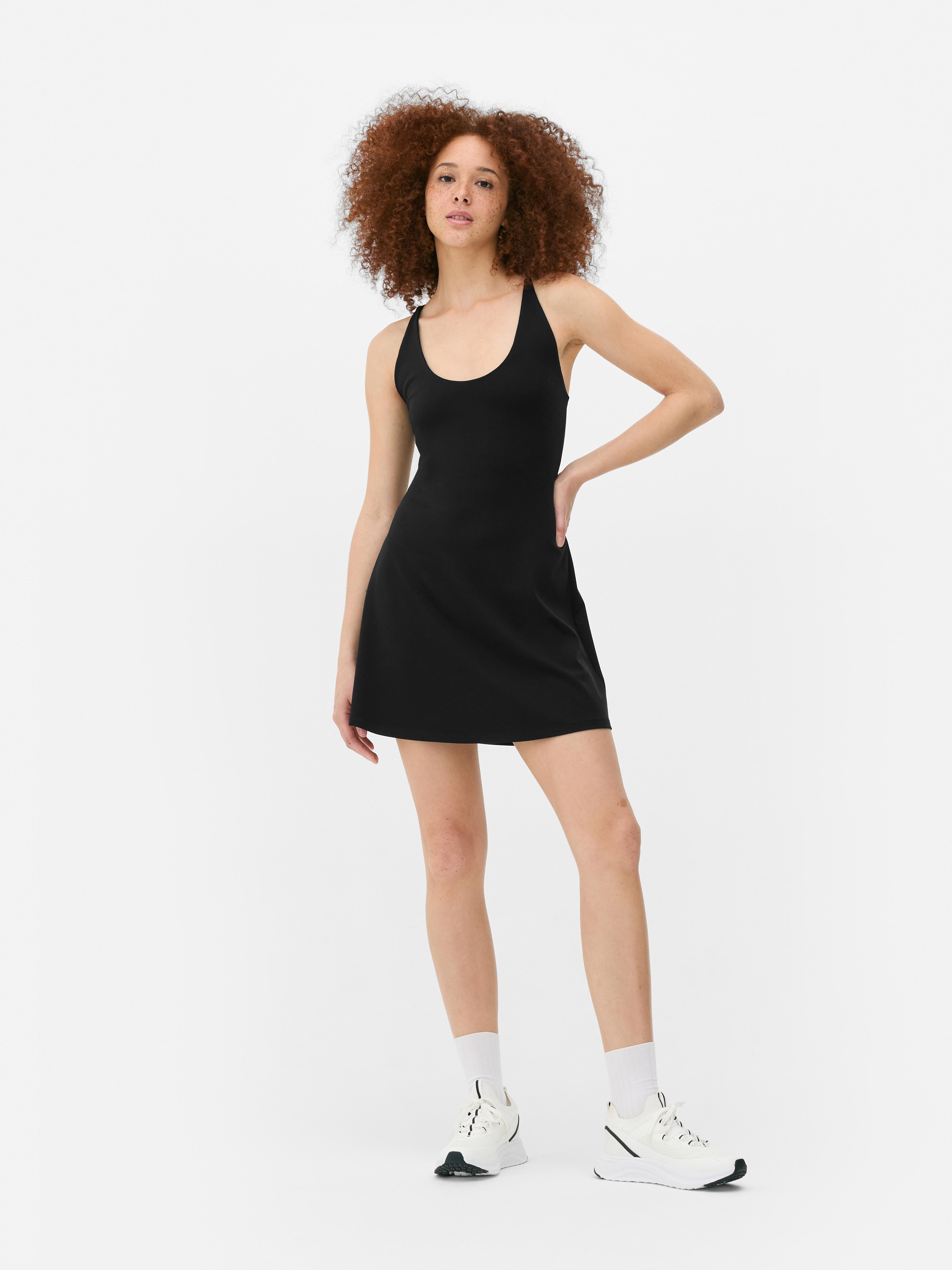 Scoop Neck Mini Dress