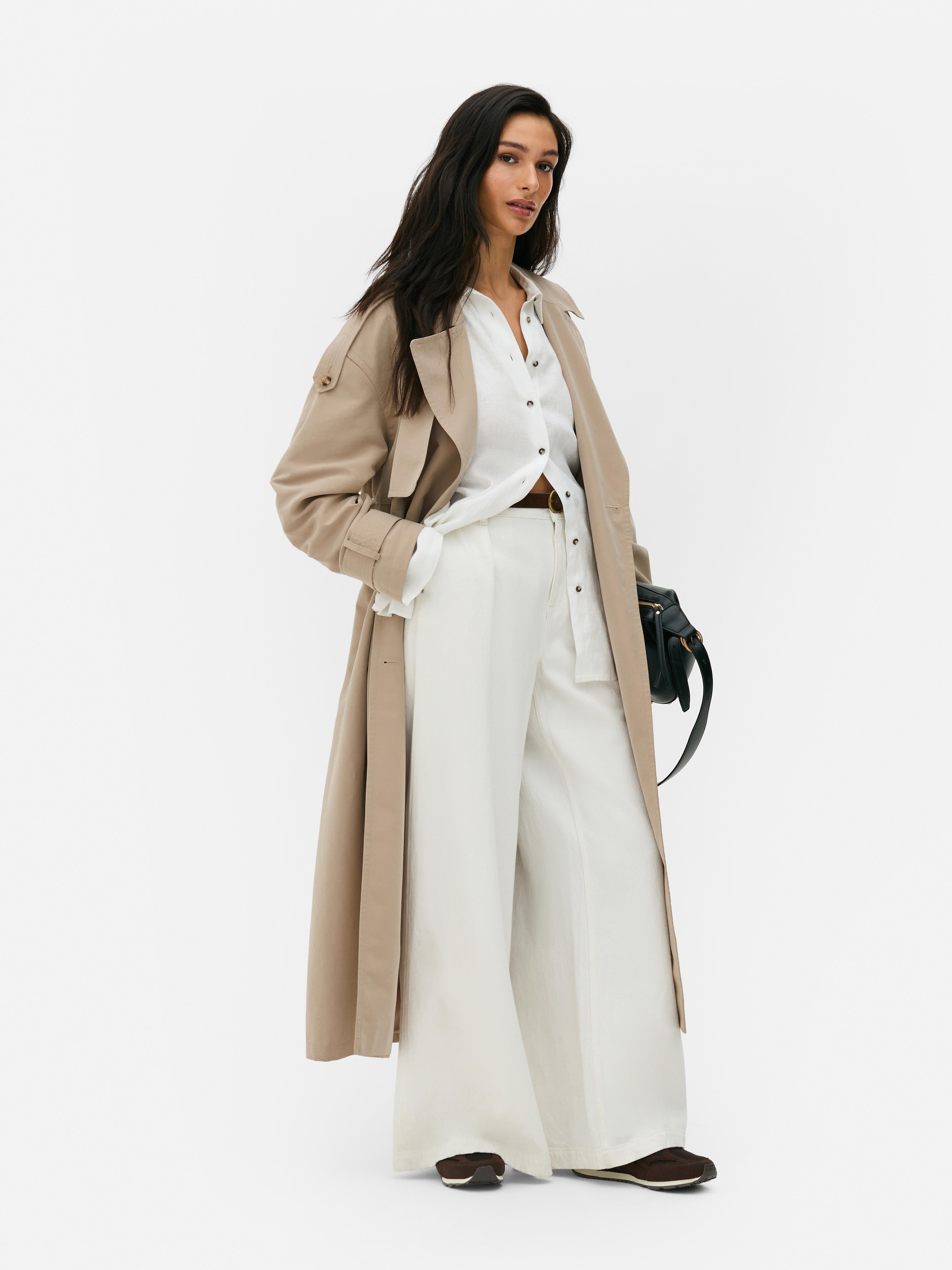 Longline Trench Coat