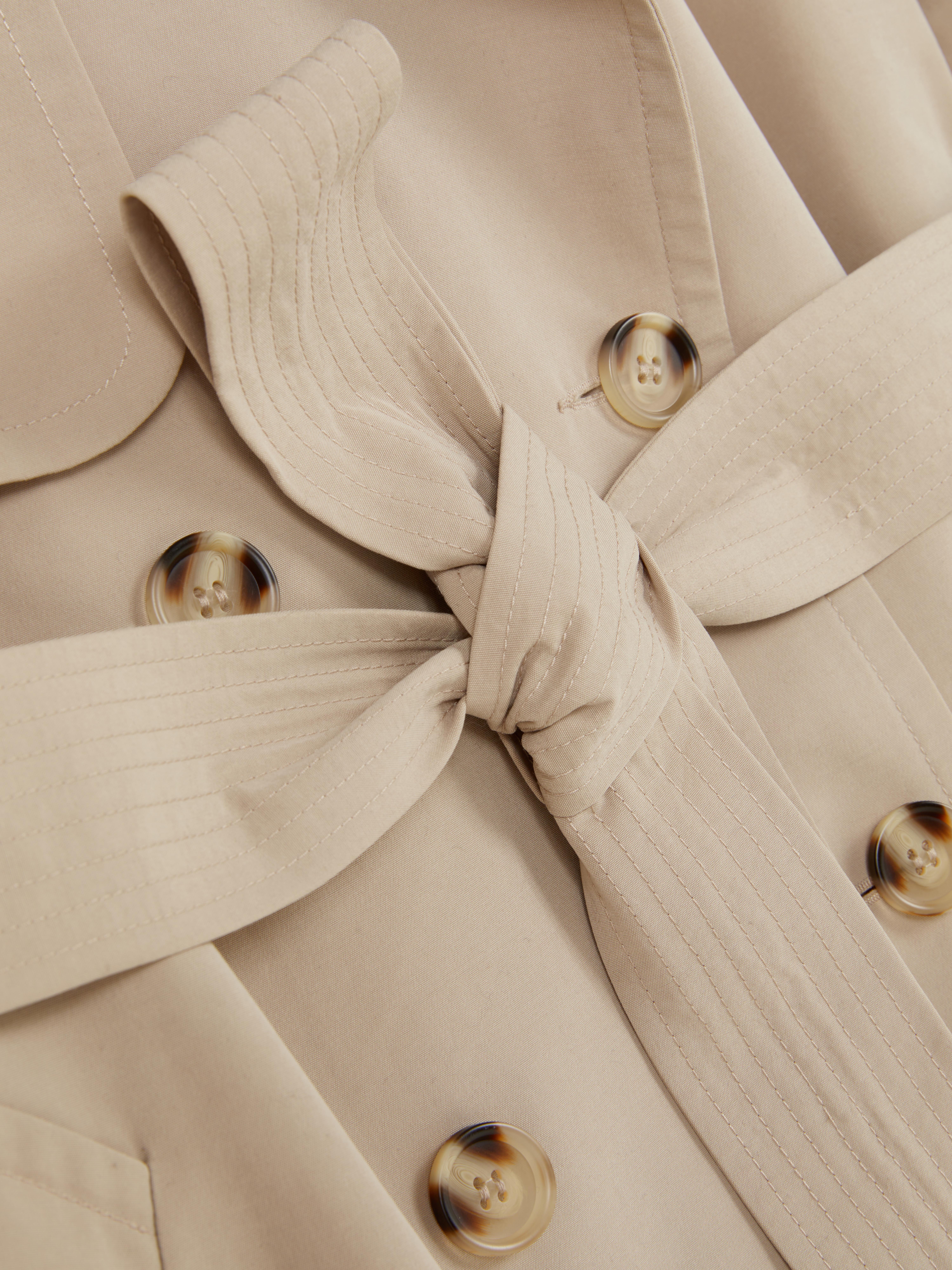 Longline Trench Coat