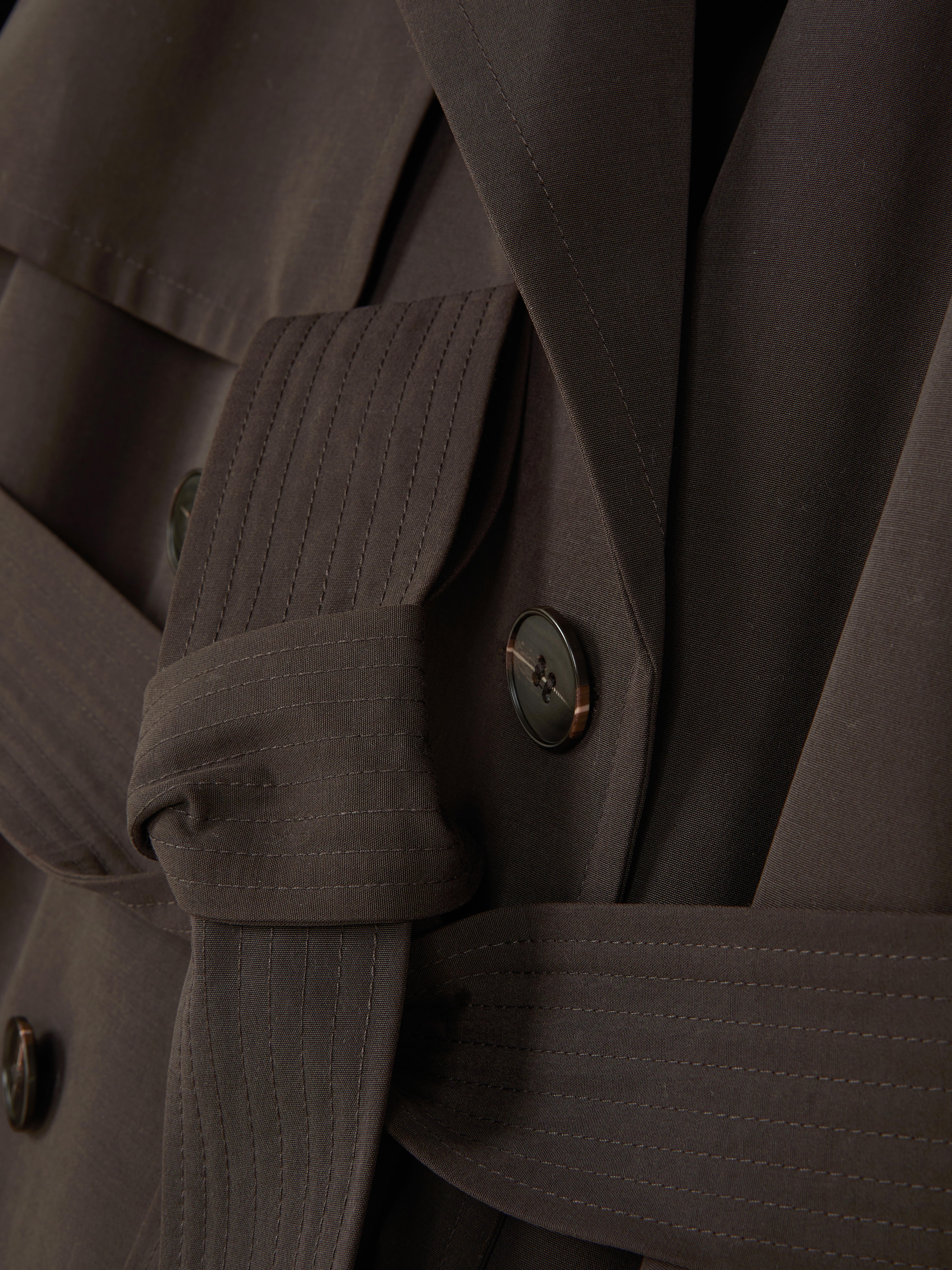 Longline Trench Coat