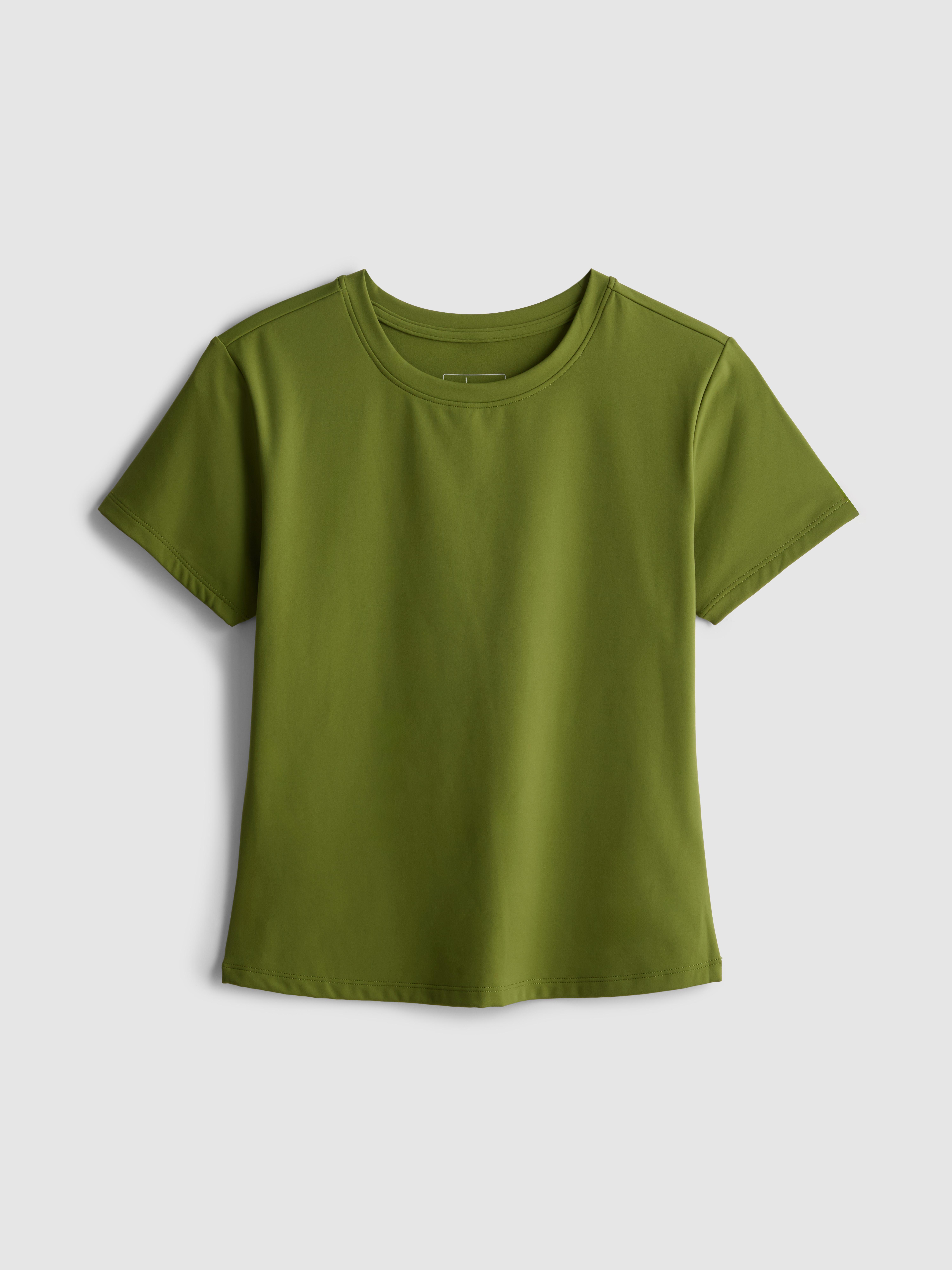 Women's Olive Buttery Soft Short Sleeve Tee