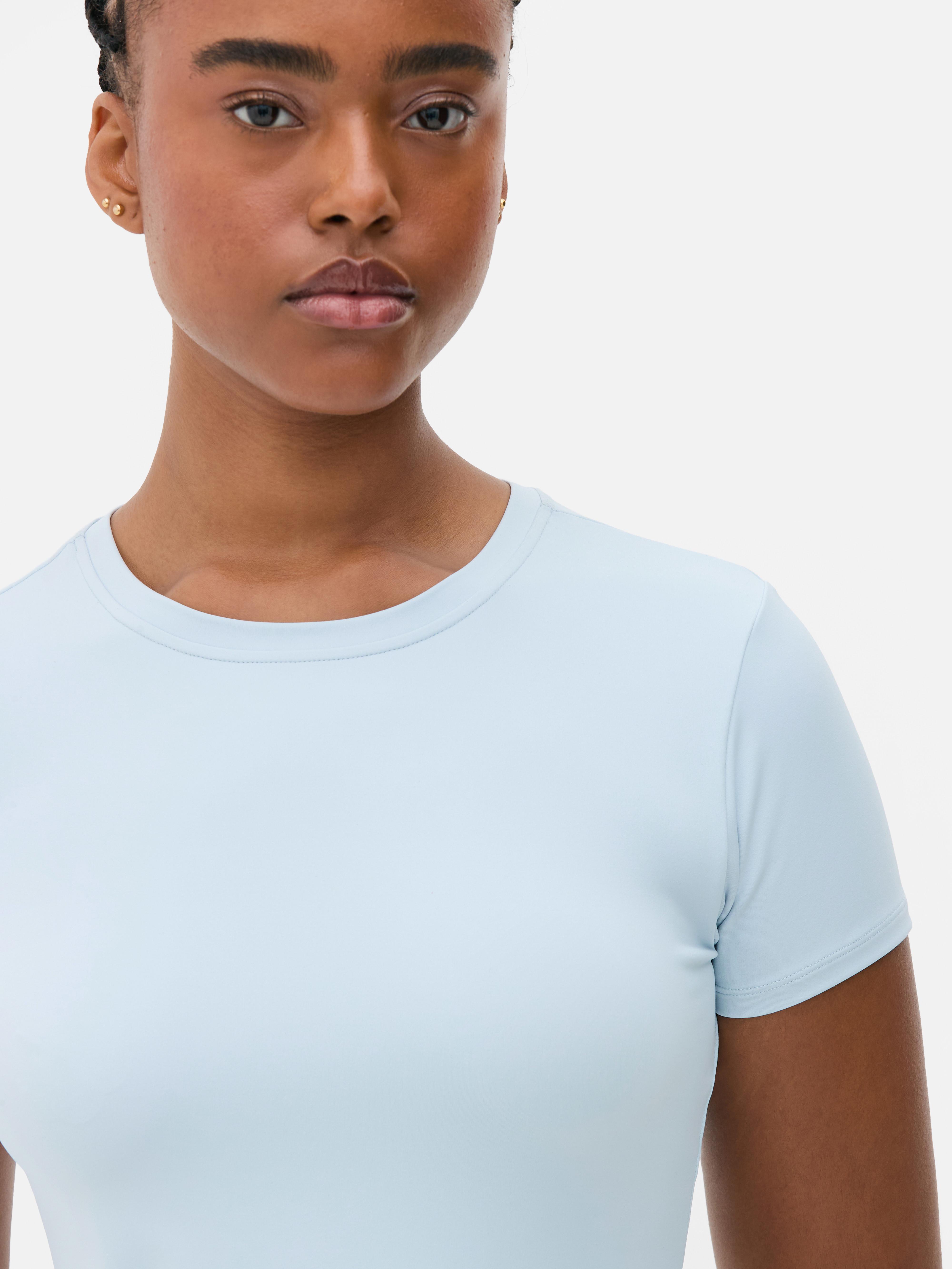 Boterzacht T-shirt met korte mouwen
