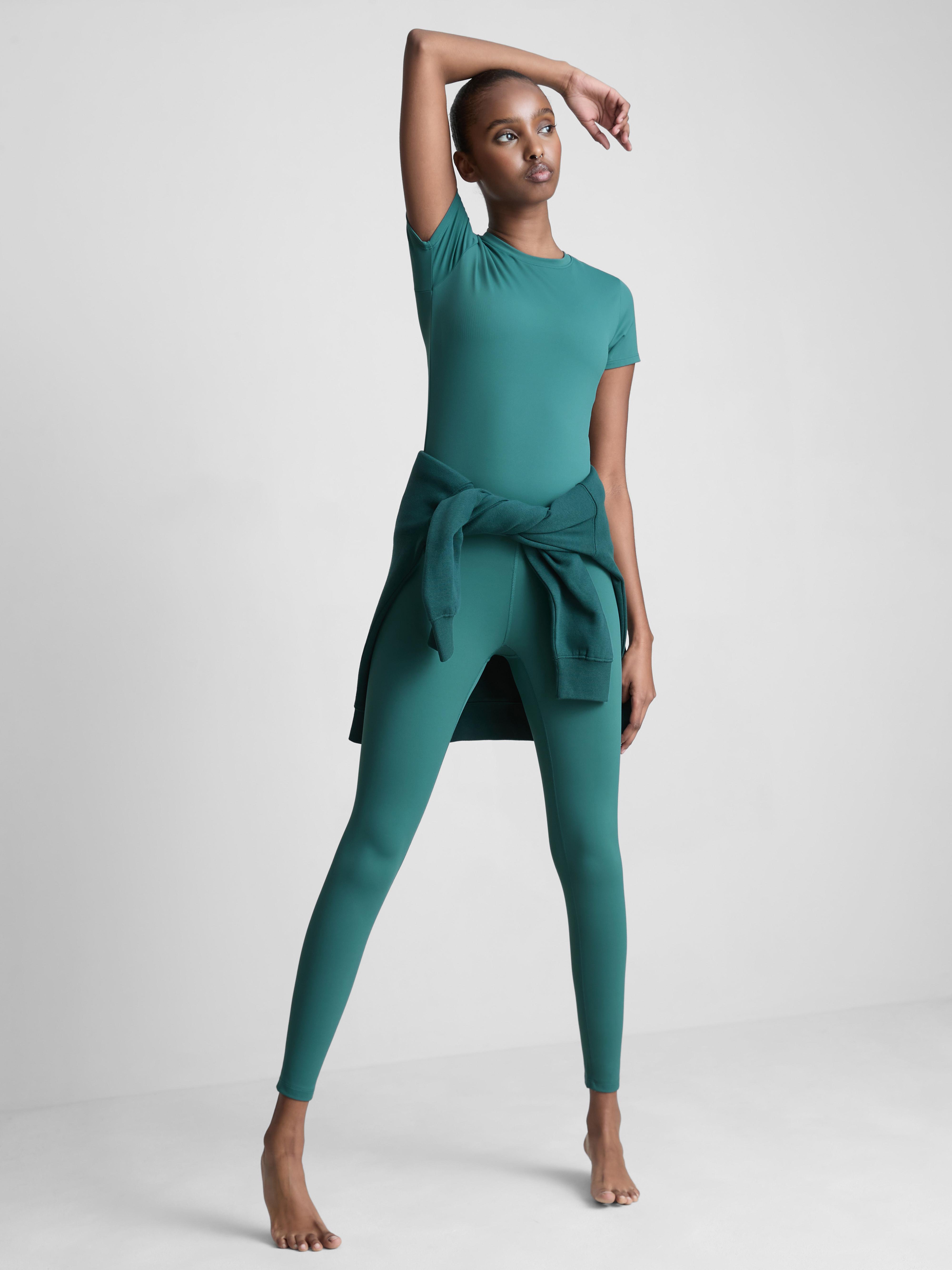 Boterzacht T-shirt met korte mouwen Groenblauw