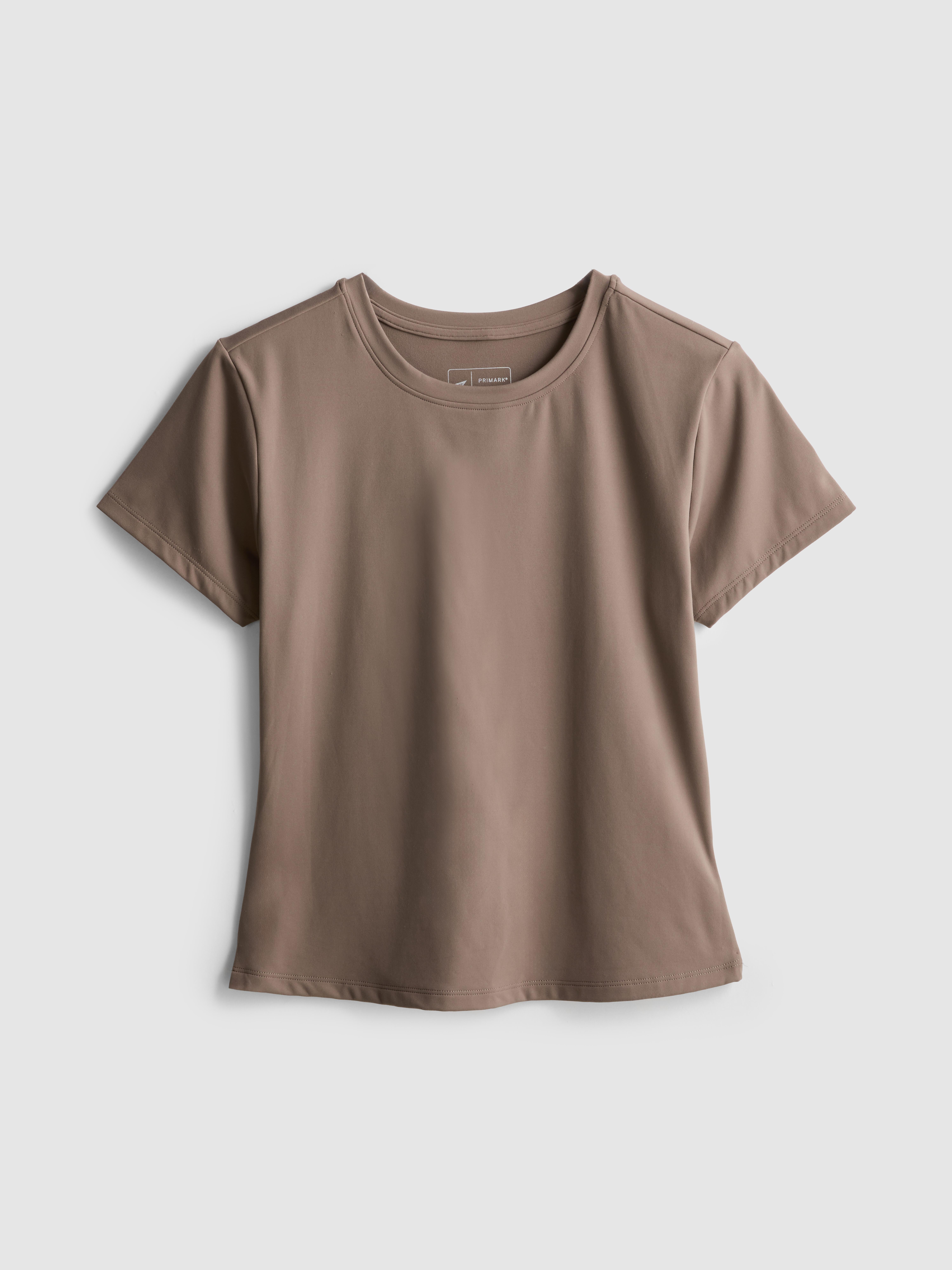Women's Brown Buttery Soft Short Sleeve Tee