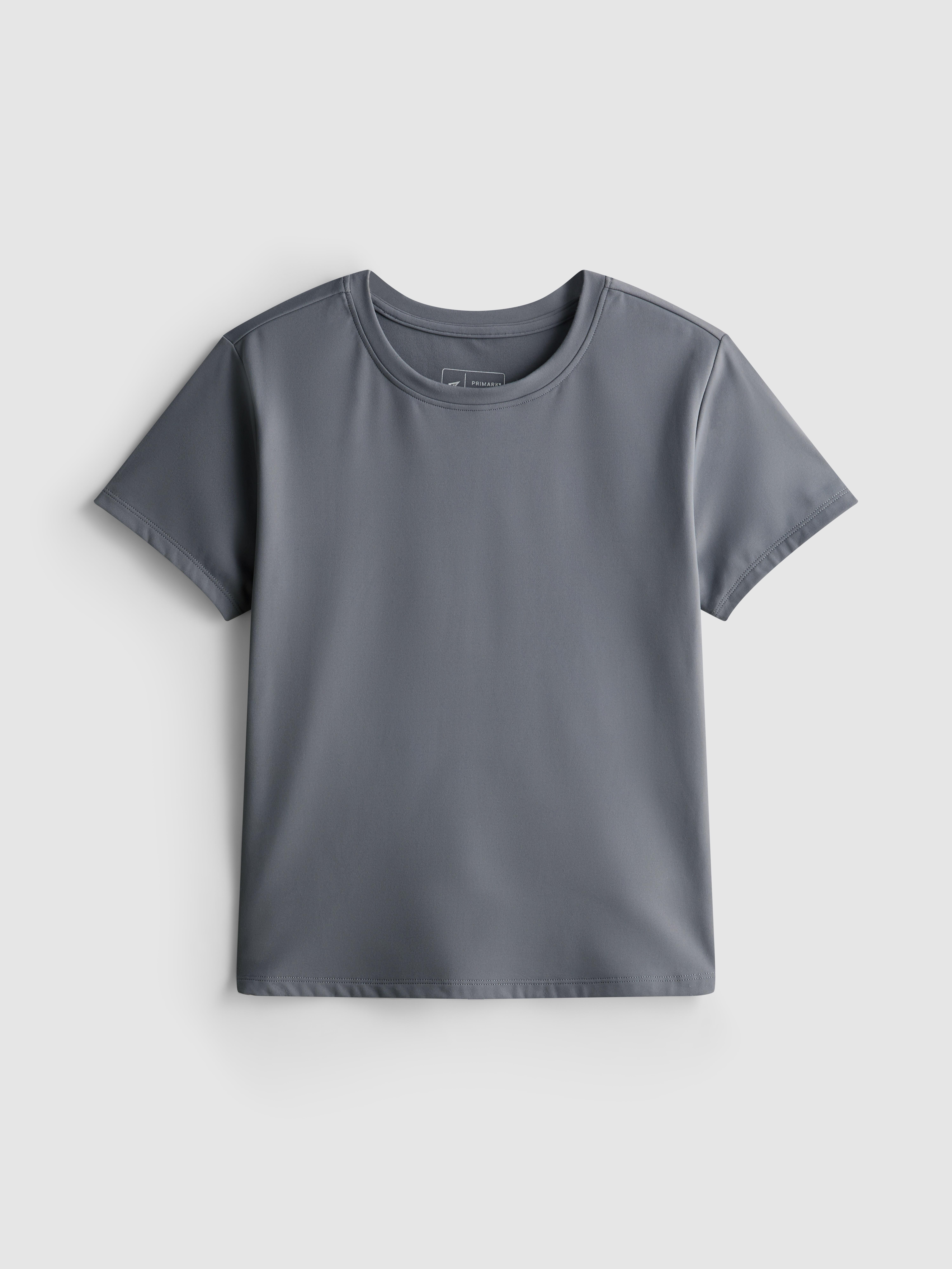 Women's Gray Buttery Soft Short Sleeve Tee