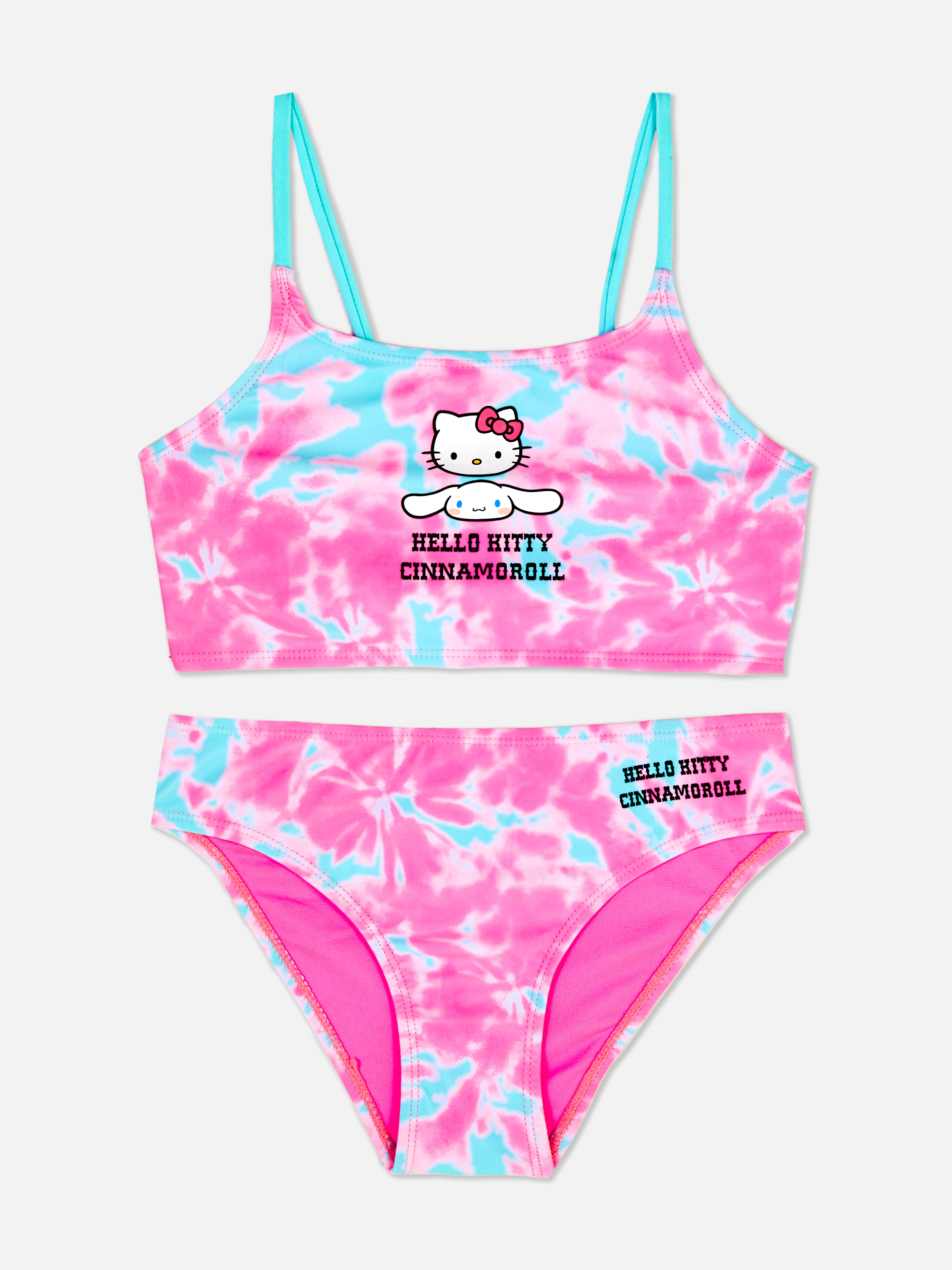 „Hello Kitty and Friends“ Bikini in Batikoptik