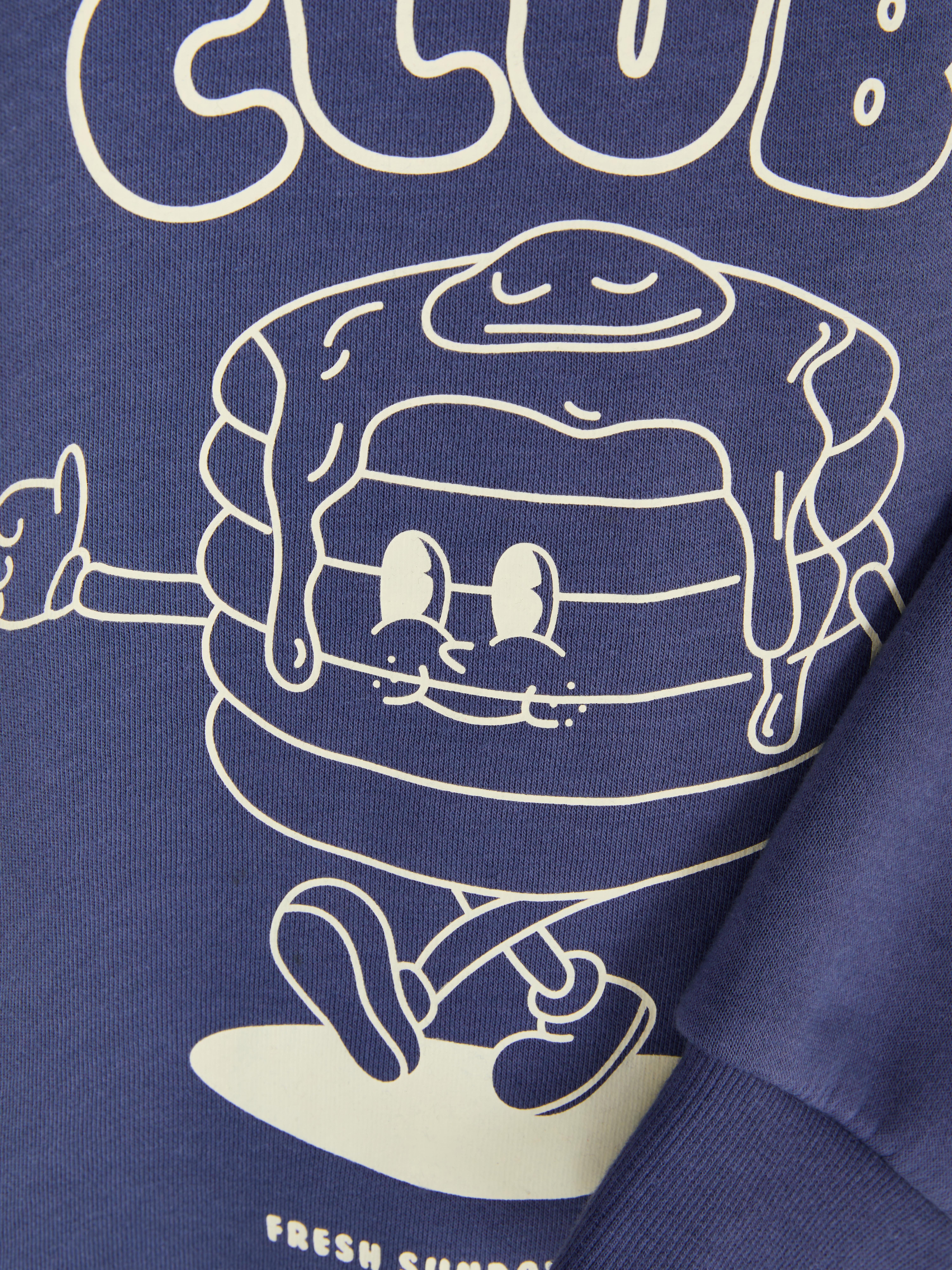 7-15 jr | Sweatshirt met print