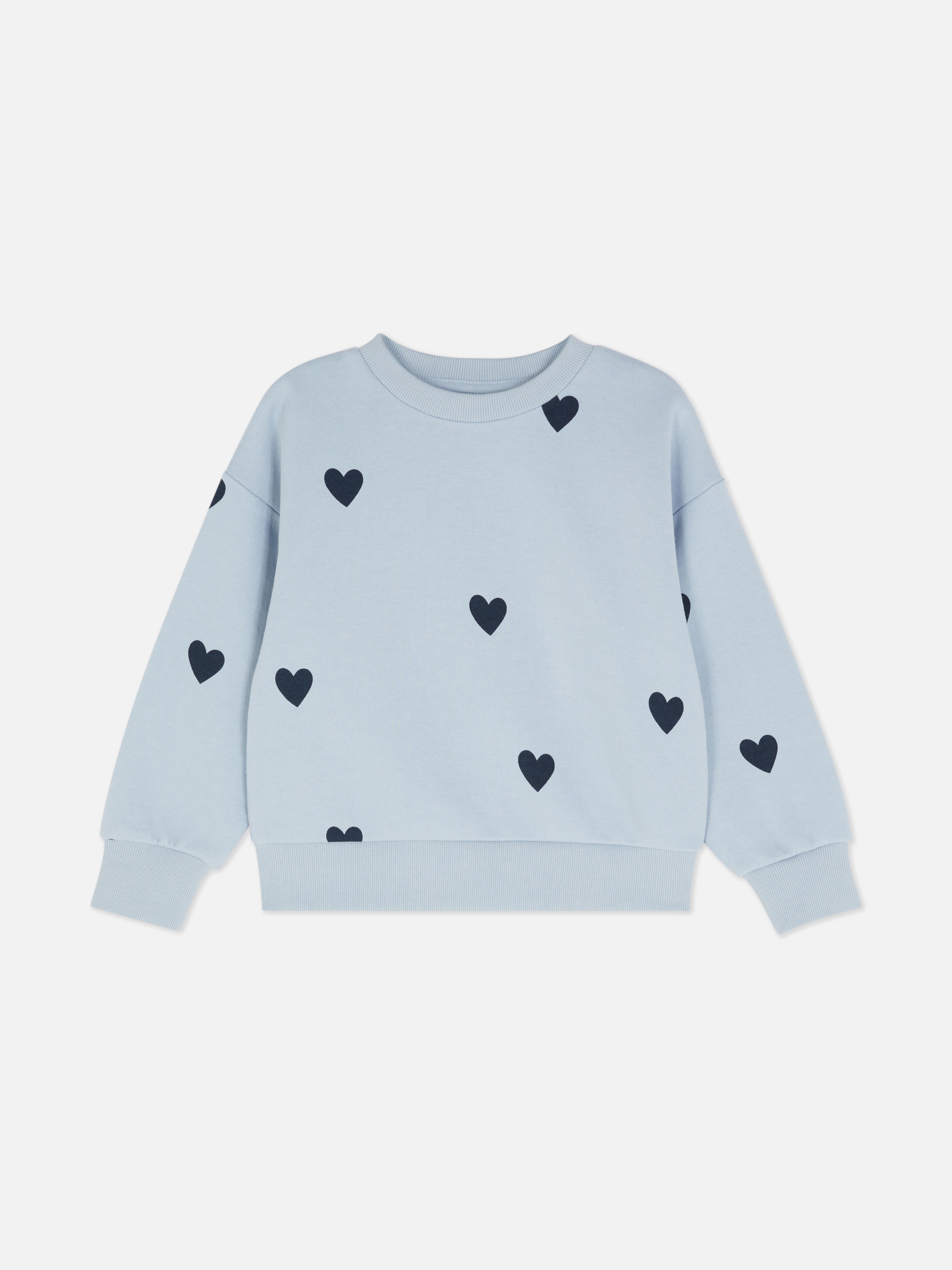 Girls Light Blue 2-7yrs | Printed Graphic Sweatshirt | Primark