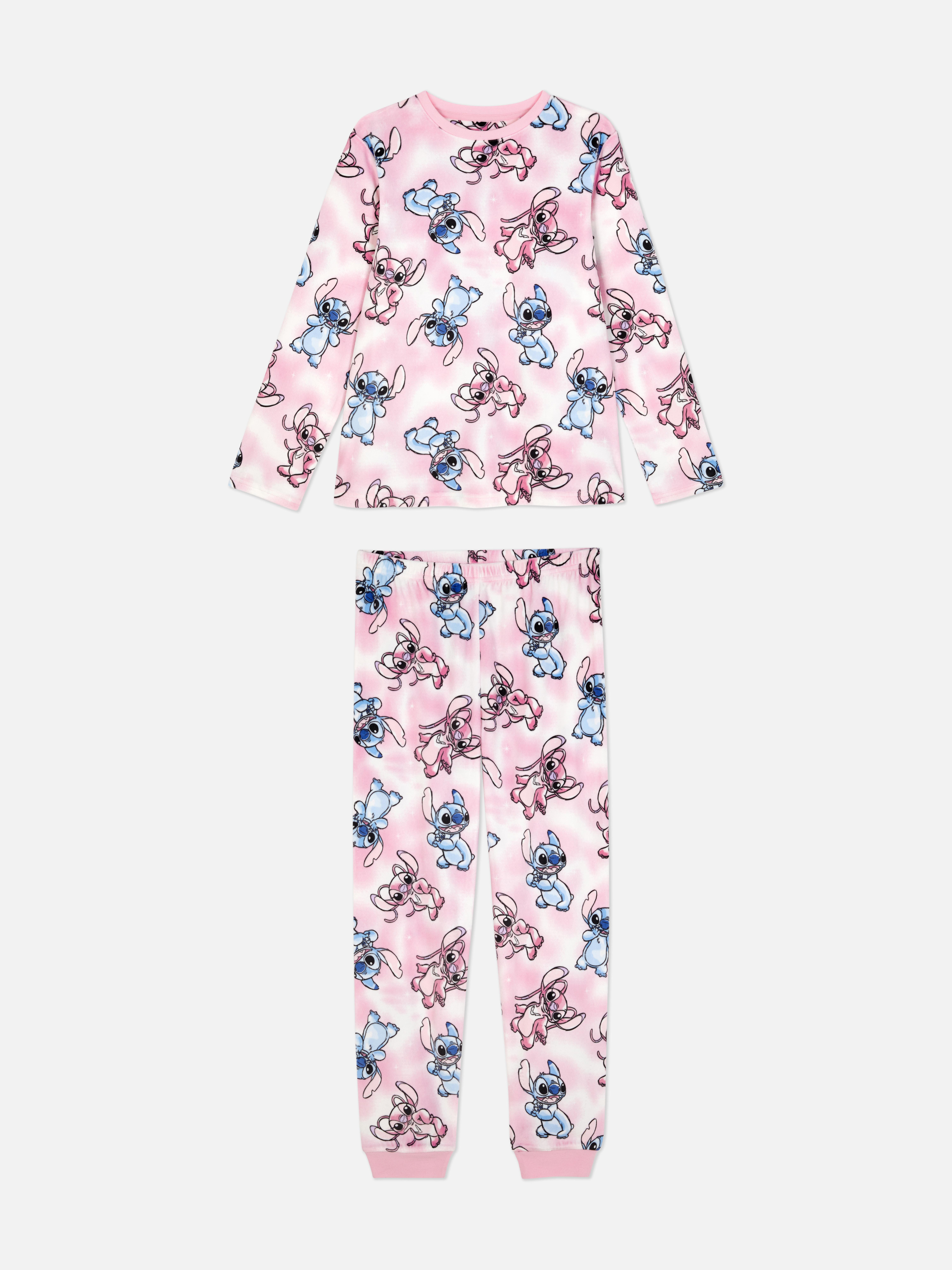 Older Kids’ Disney’s Stitch Velour Pyjamas
