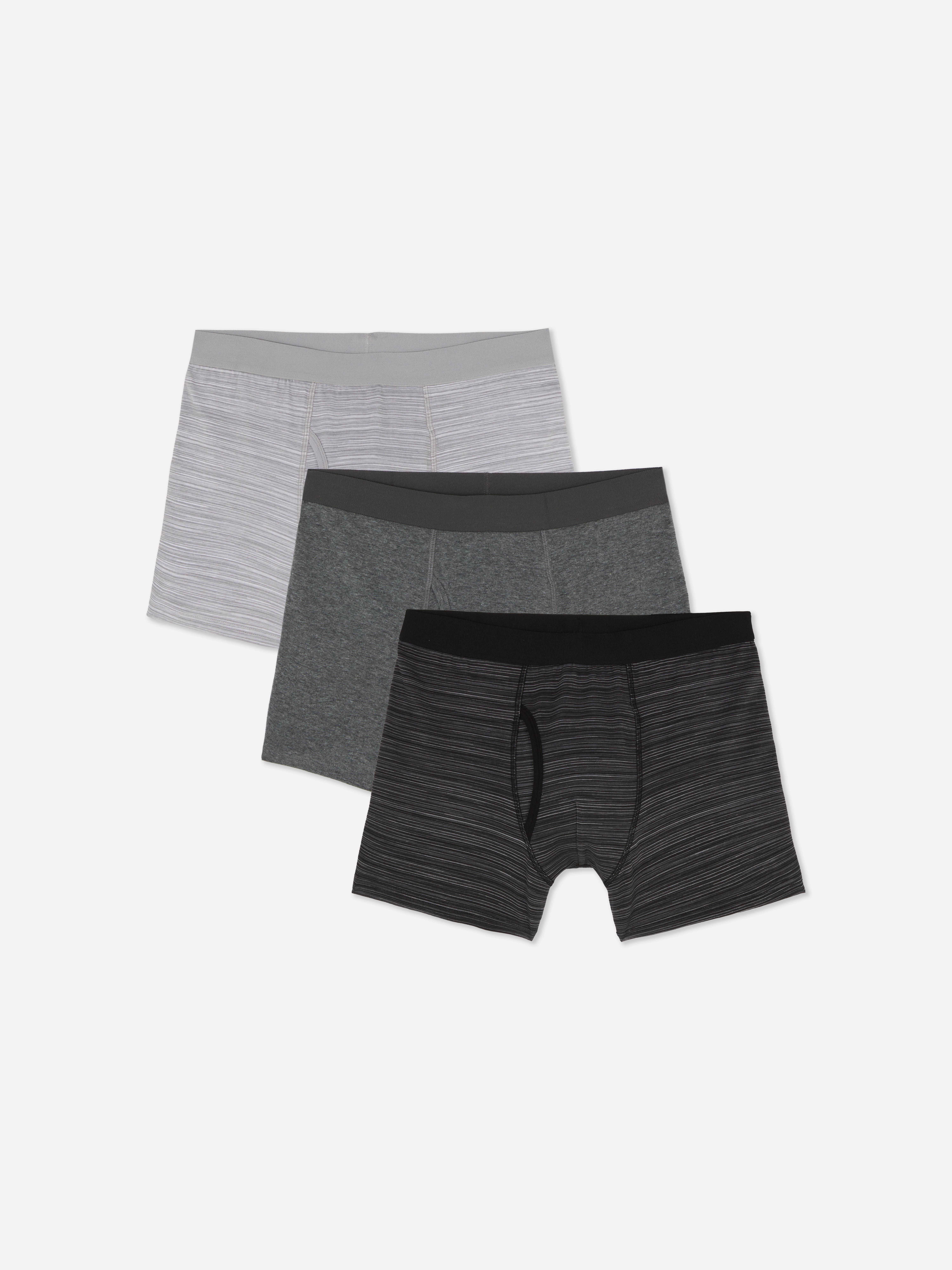 Pruhované boxerky, 3 ks