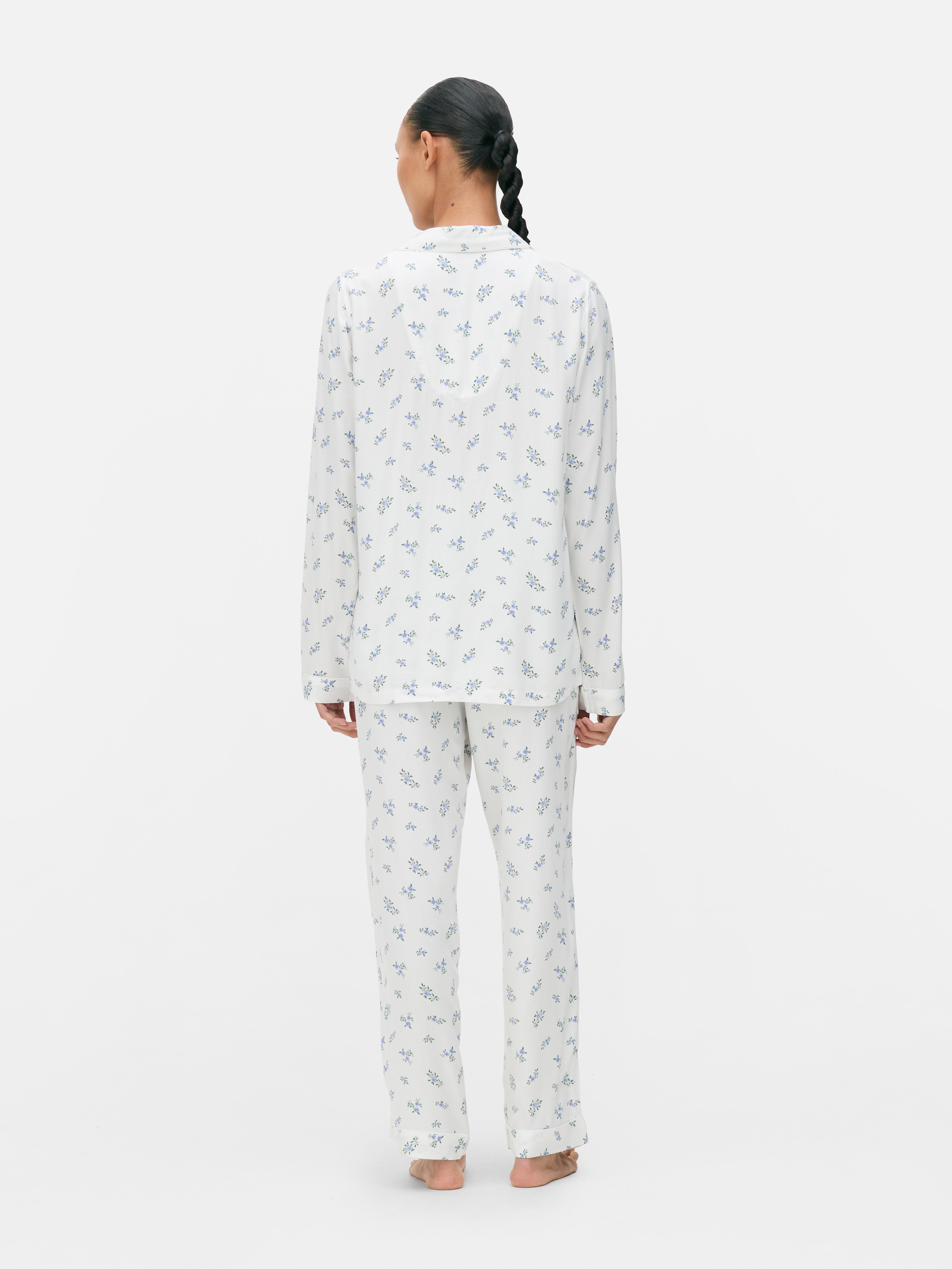 Twill Boyfriend Pajama Set