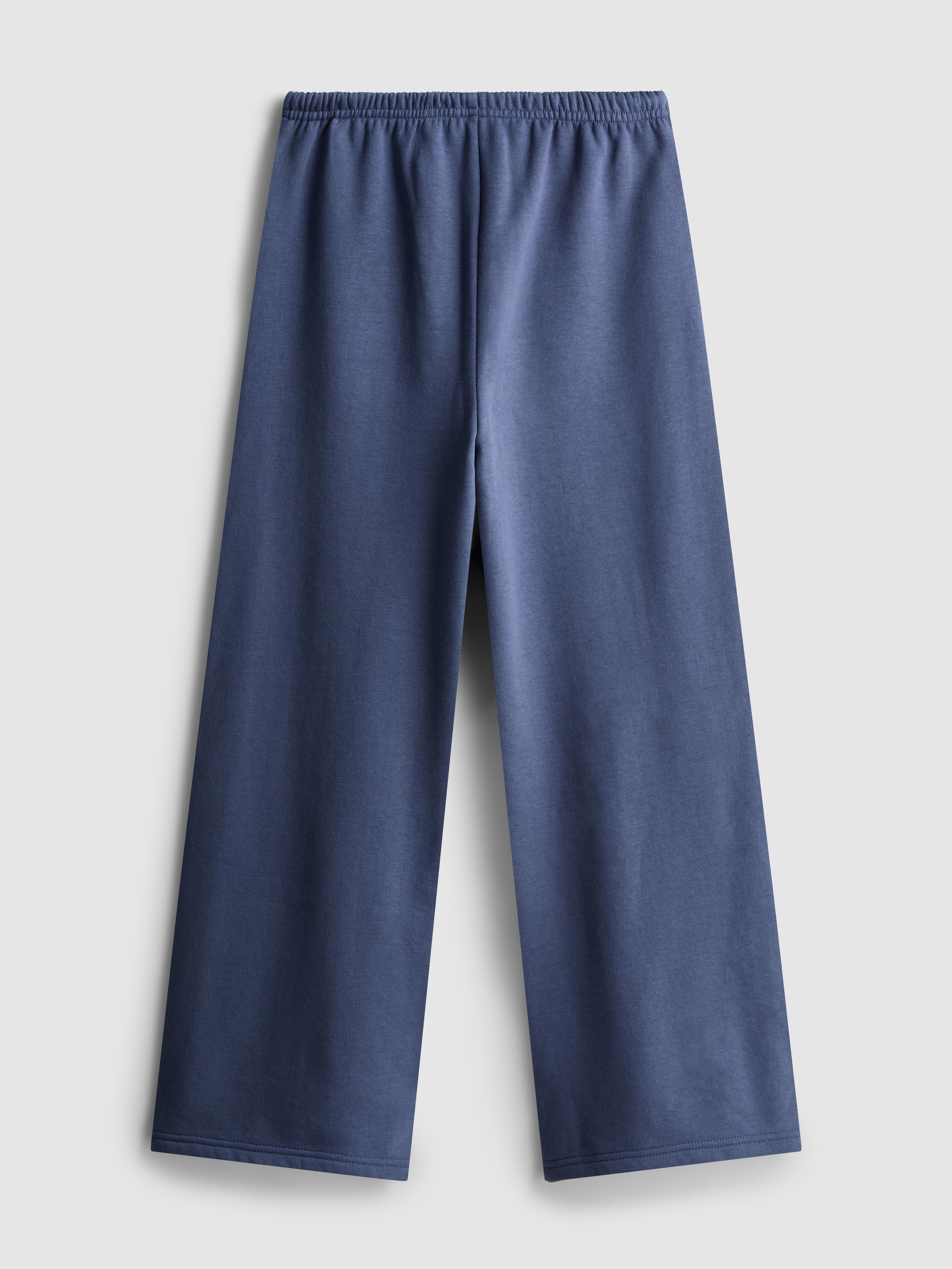 Girls Blue 7-15yrs | Straight Leg Joggers