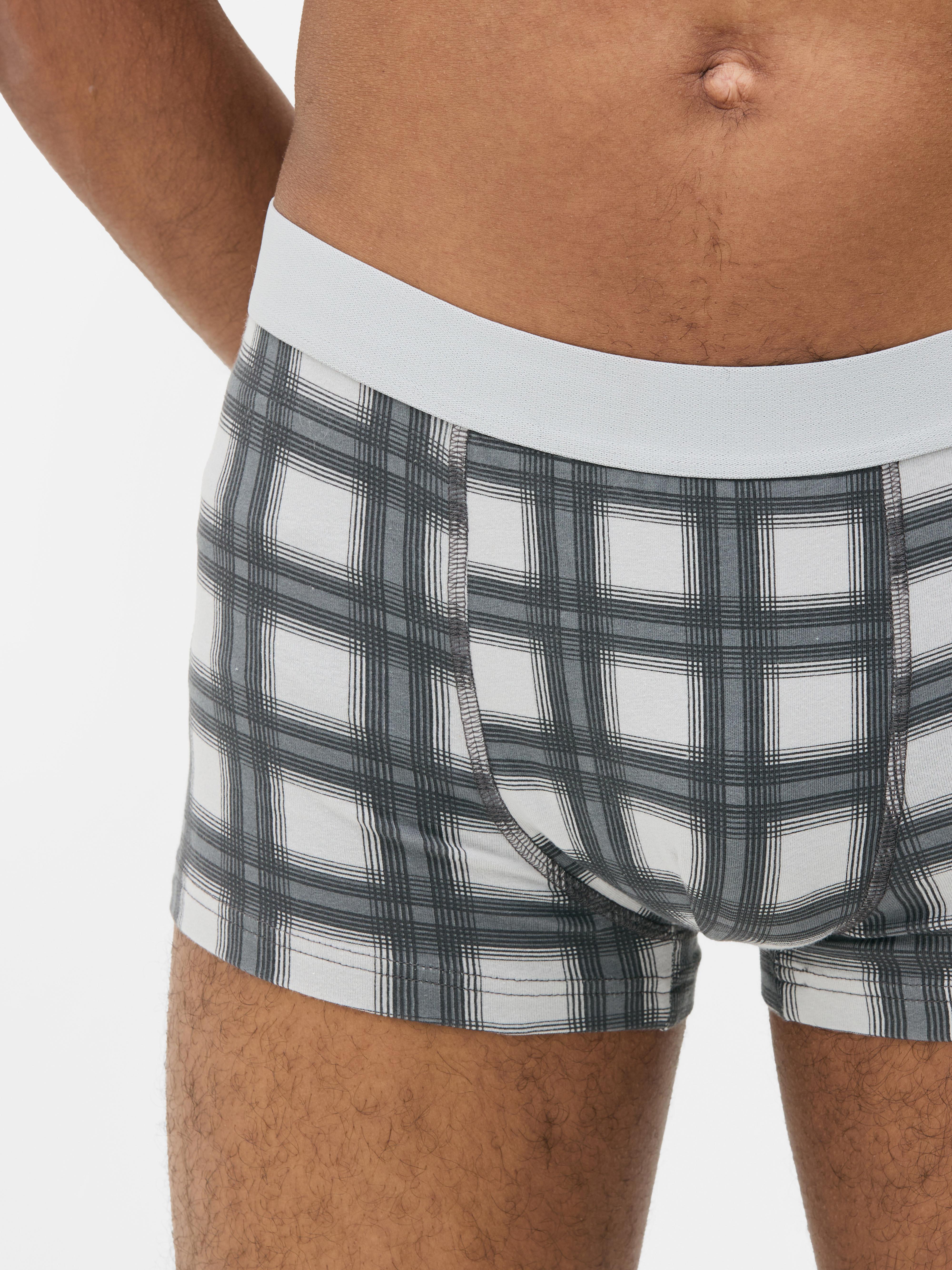 Lot de 3 boxers à carreaux