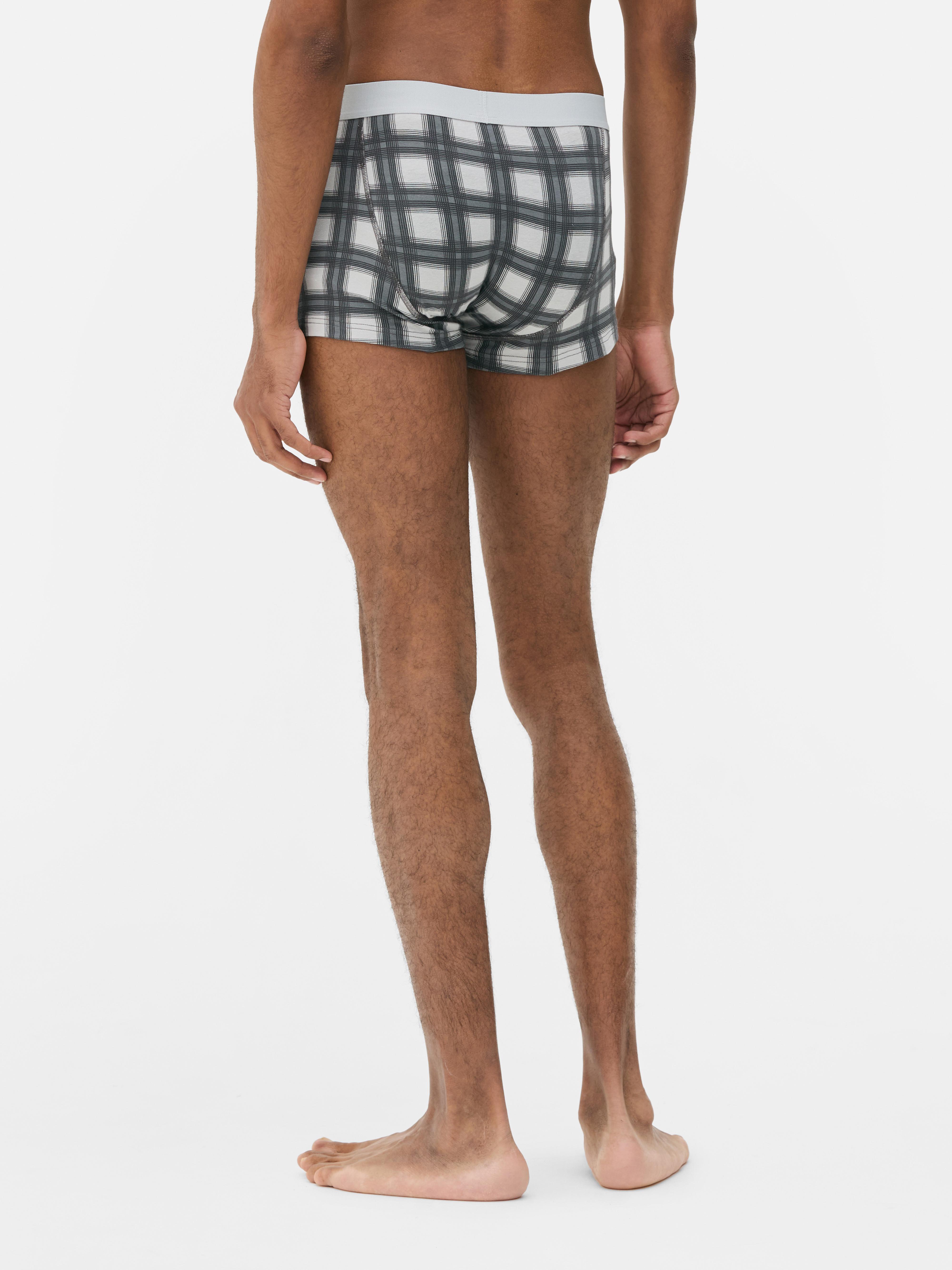 Lot de 3 boxers à carreaux
