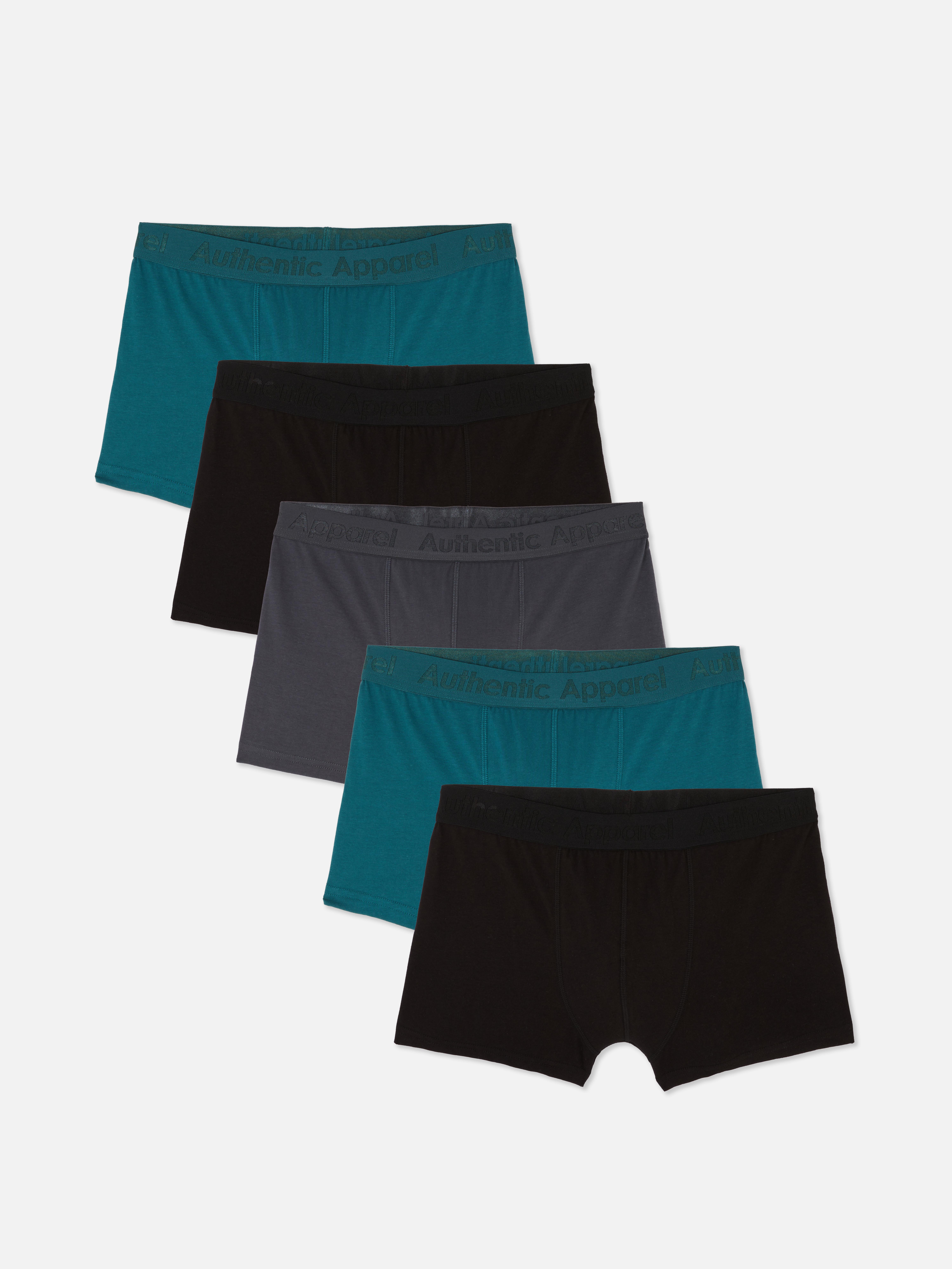 Lot de 5 boxers unis