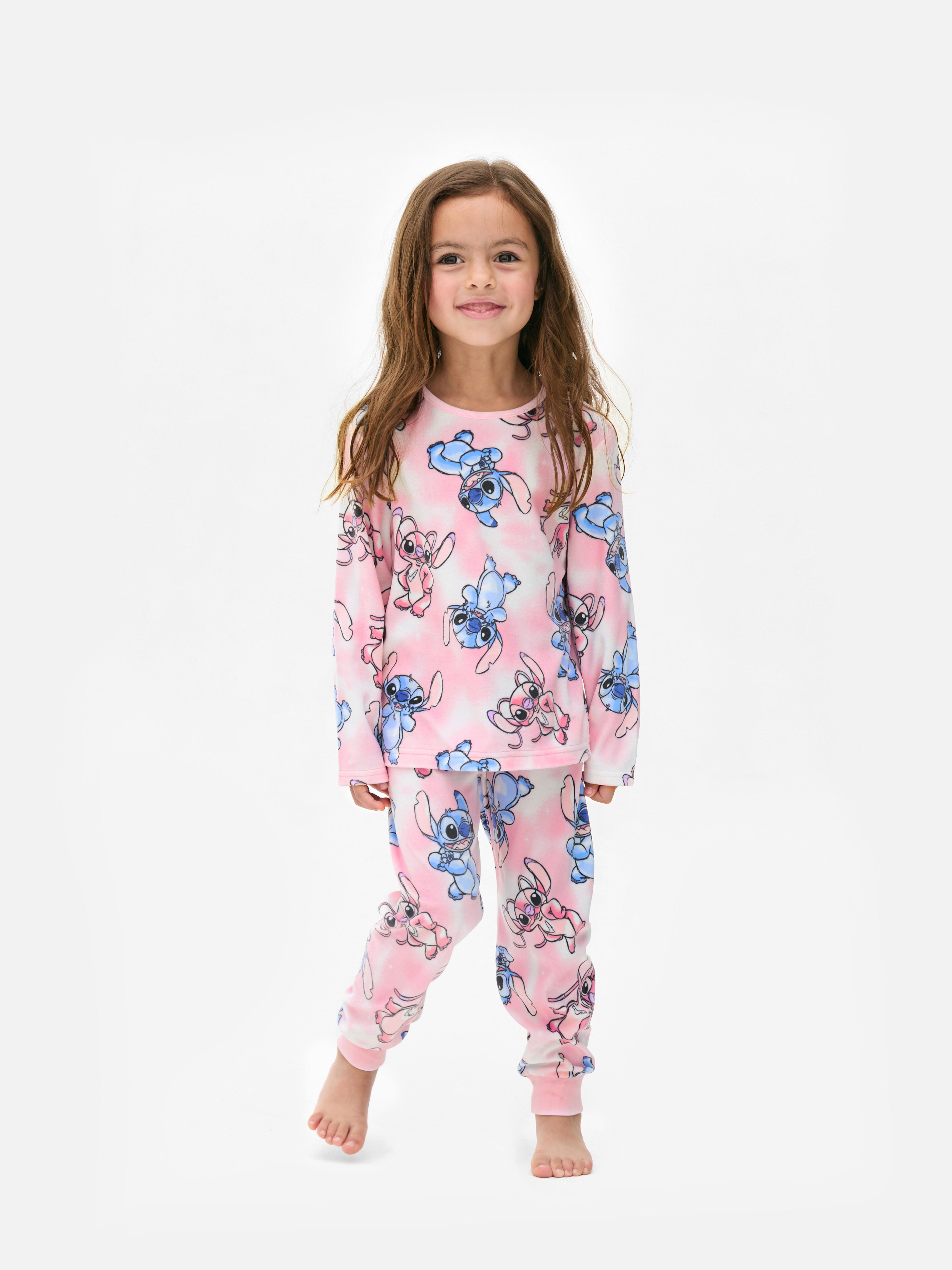 Younger Kids’ Disney’s Stitch Velour Pyjamas