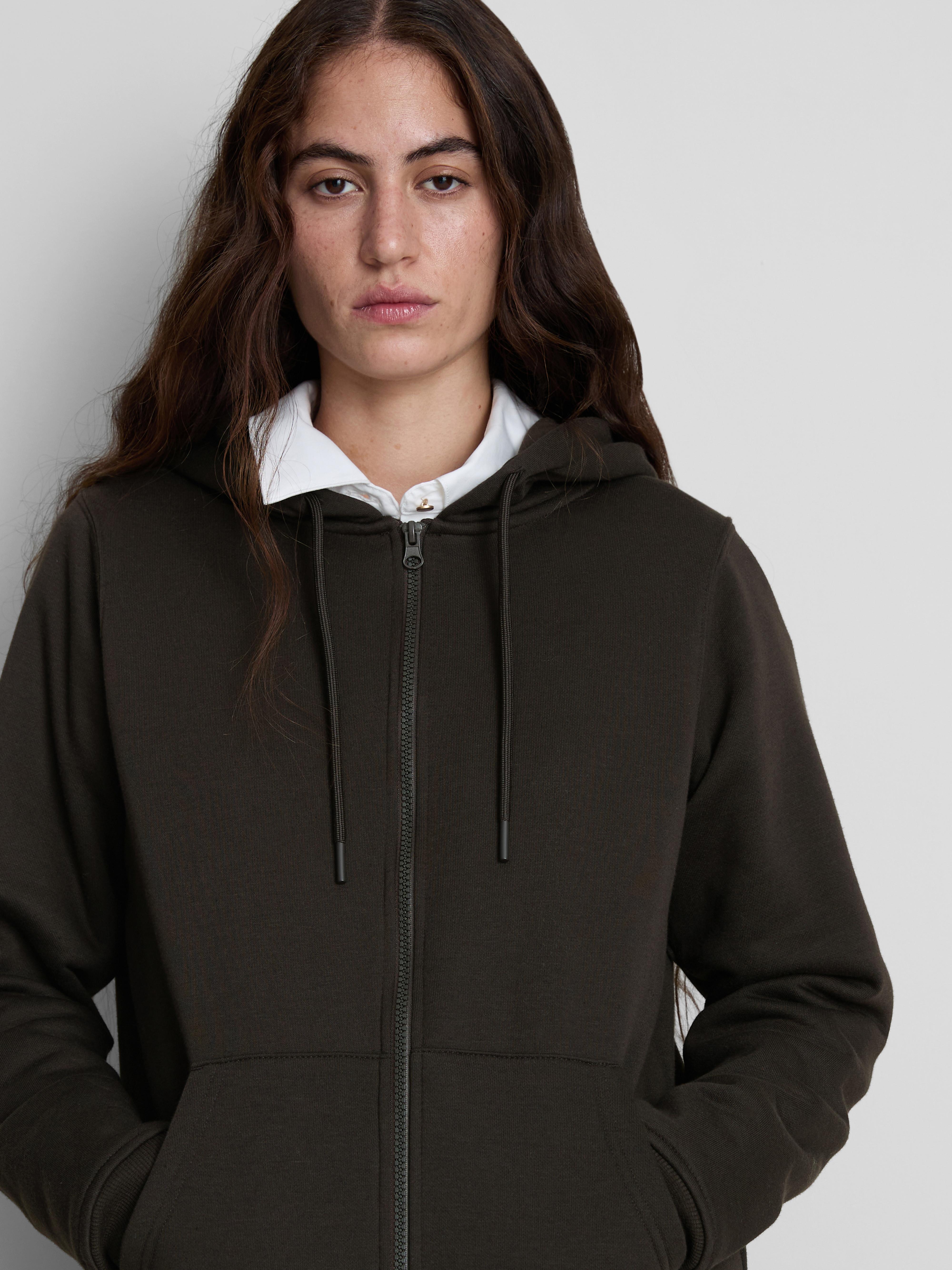 Sweat à capuche zippé